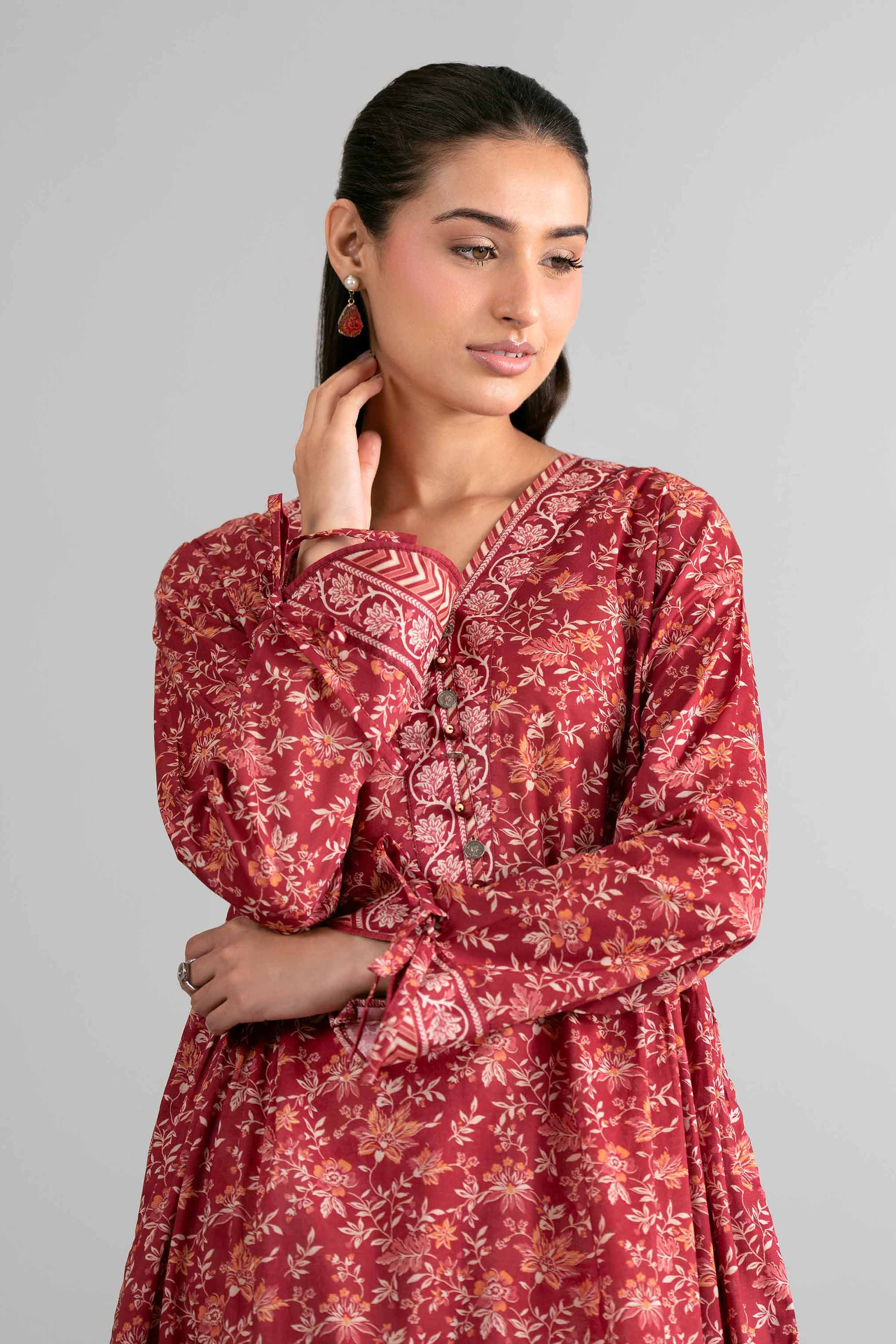 3 Piece Embroidered Khaddar Suit