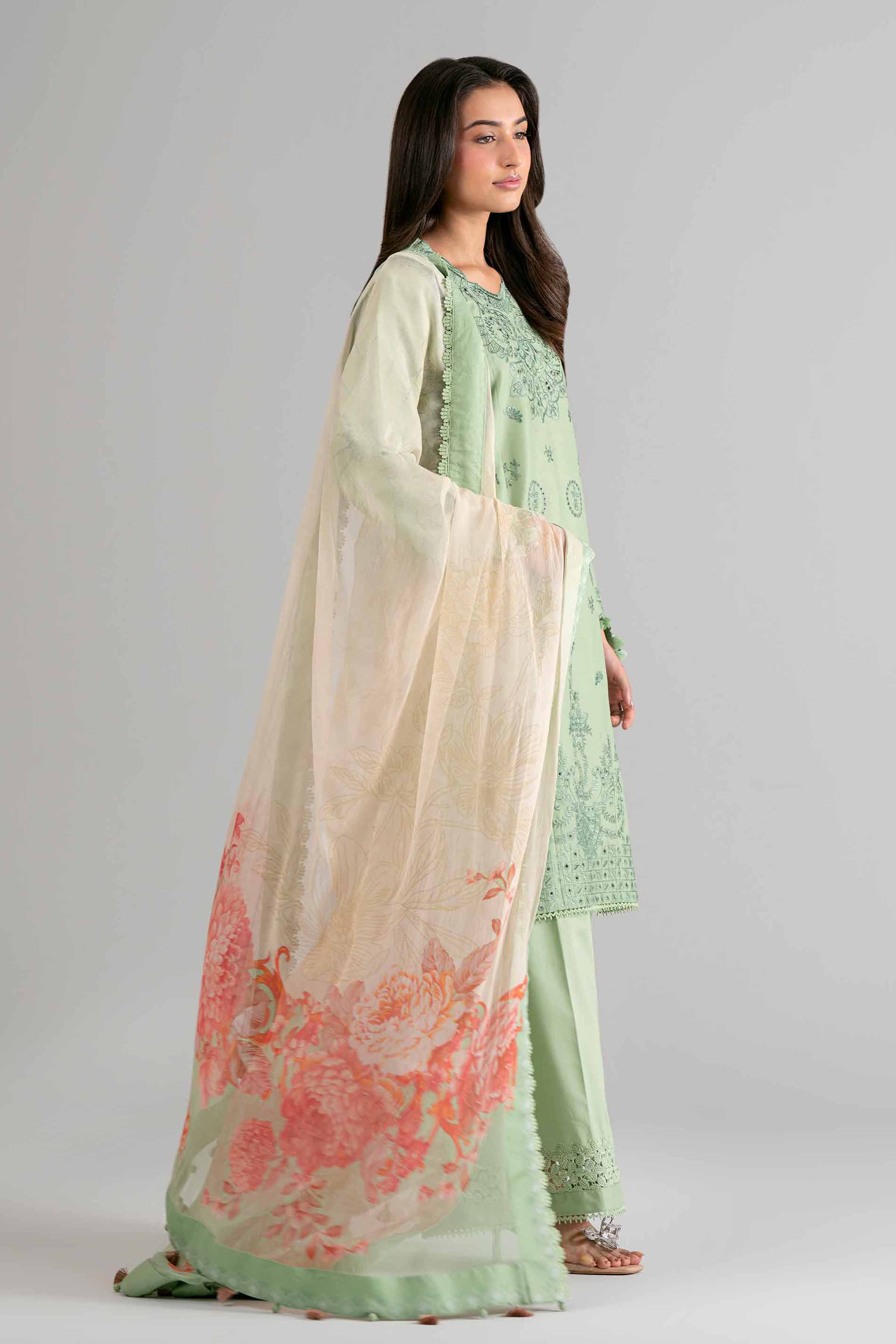 Tropical Khakki Waistcoat