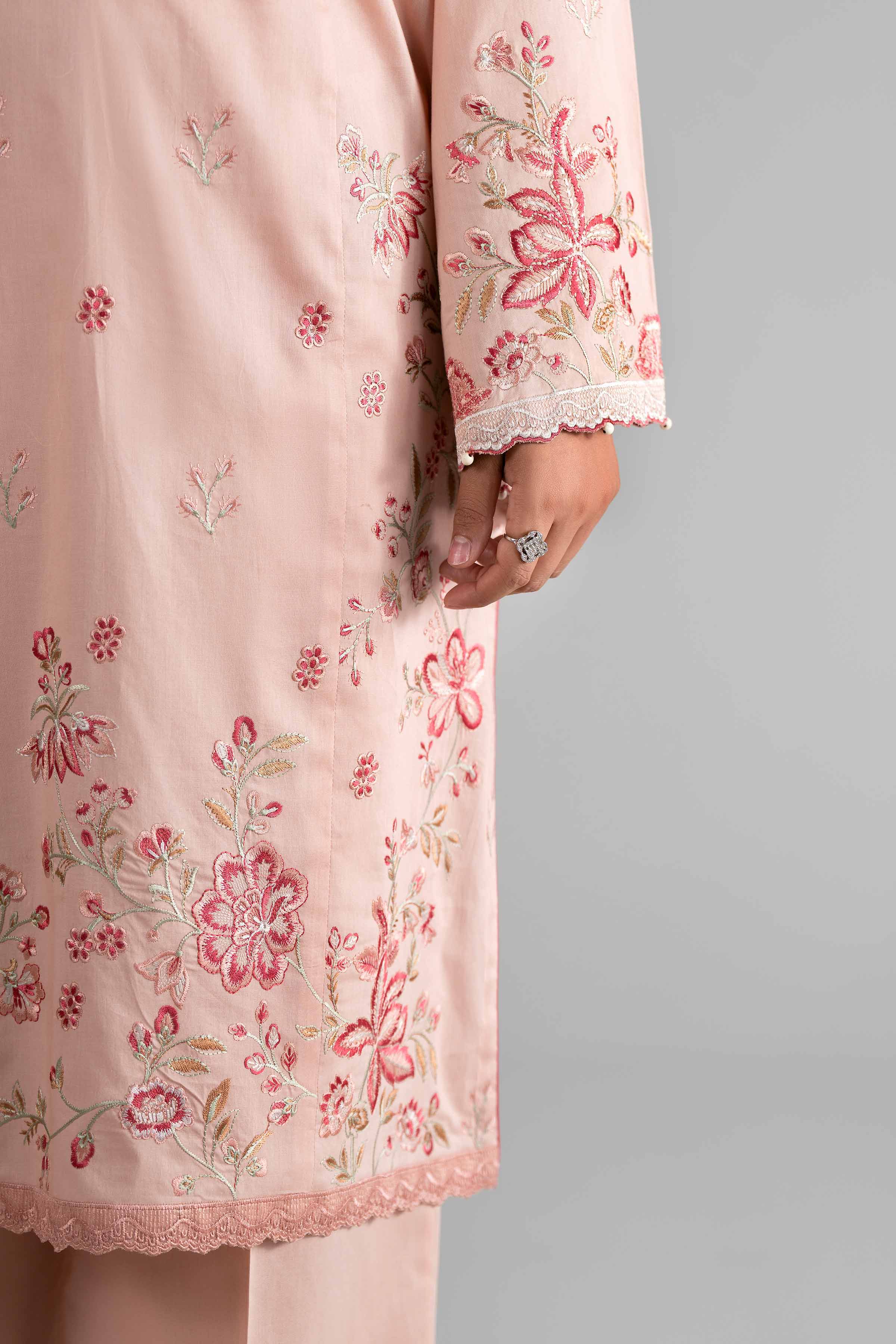 3 Piece - Digital Printed Embroidered Suit - 42601713