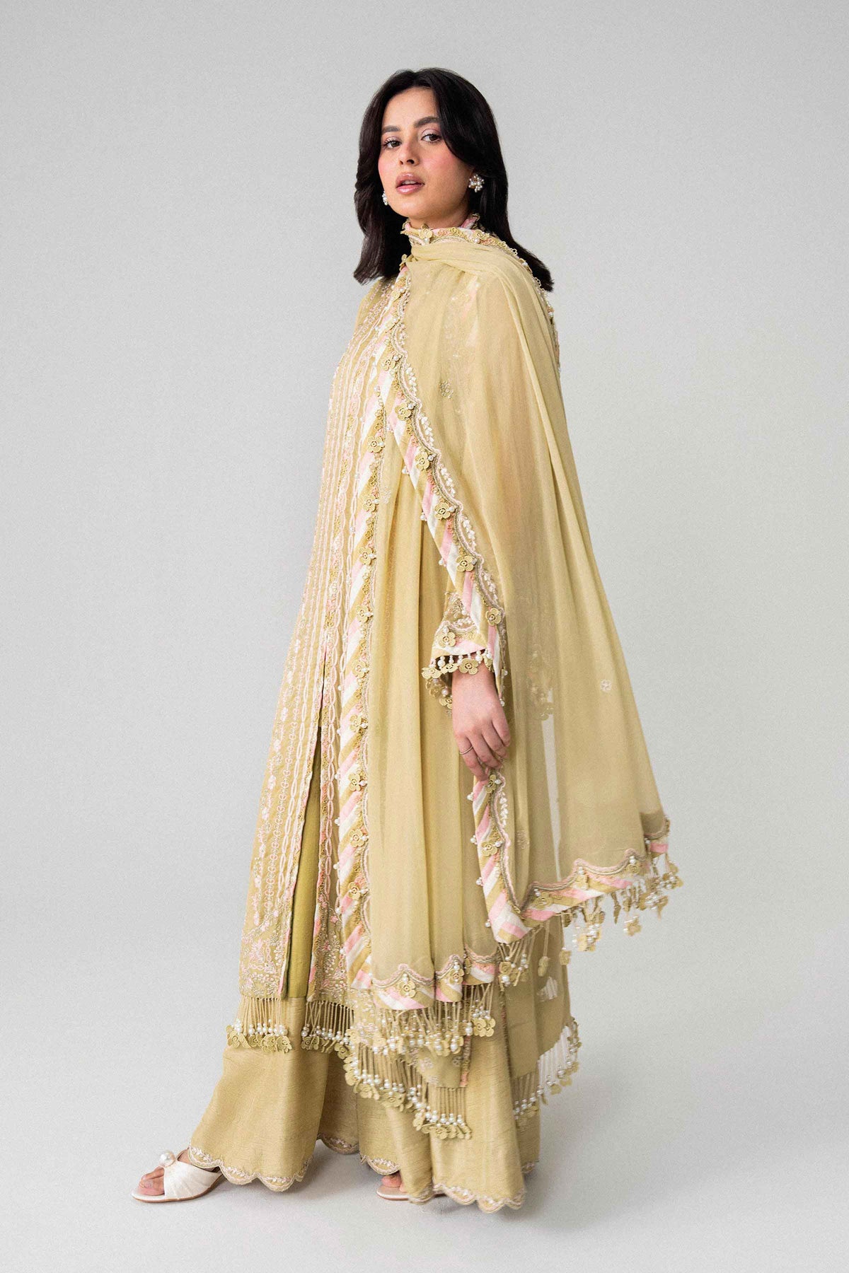 3 Piece - Embroidered Suit - 42601714