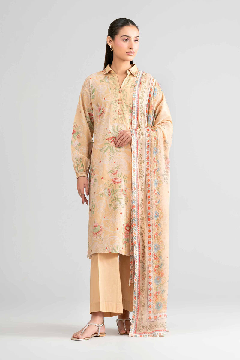 3 Piece - Digital Printed Suit - 42601759