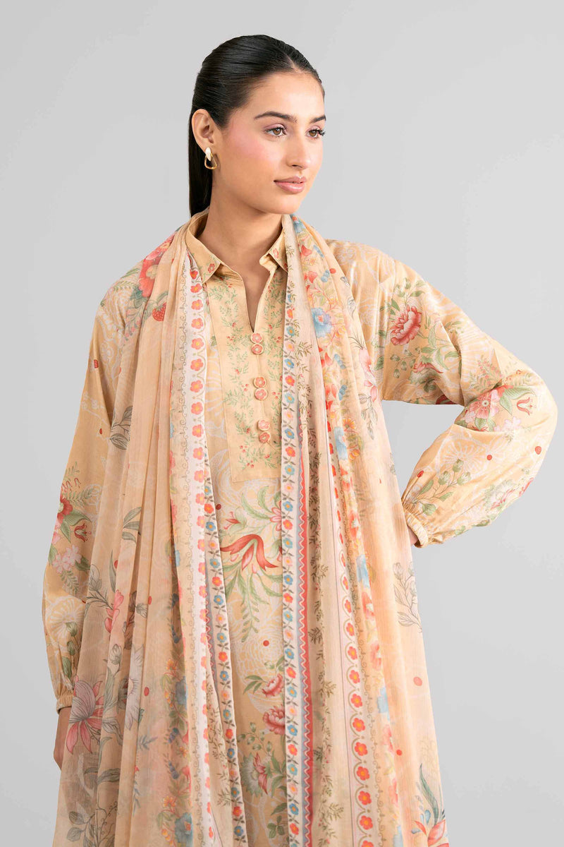 3 Piece - Digital Printed Suit - 42601759