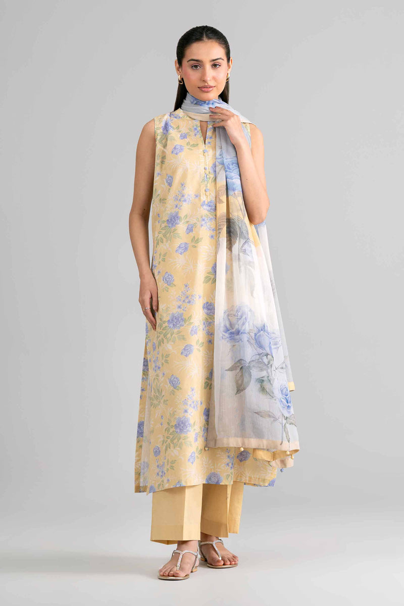 3 Piece - Digital Printed Suit - 42601761
