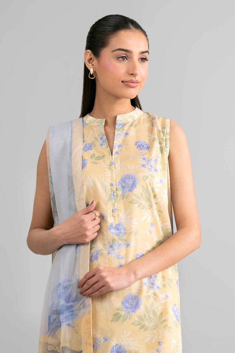 3 Piece - Digital Printed Suit - 42601761