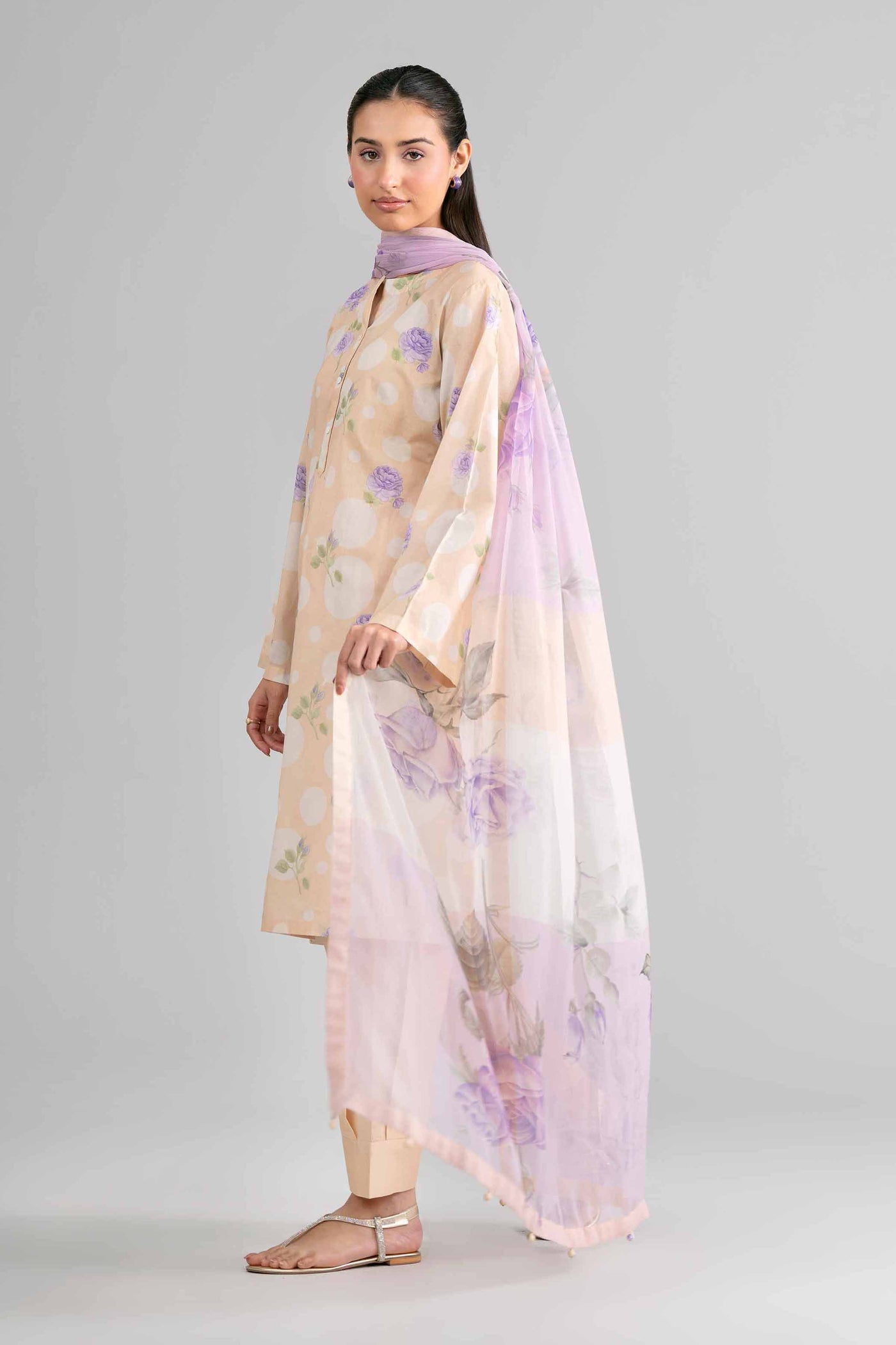 3 Piece Embroidered Jacquard Suit