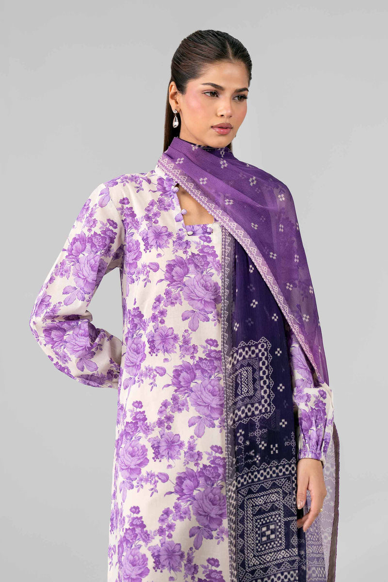 3 Piece - Digital Printed Suit - 42601766