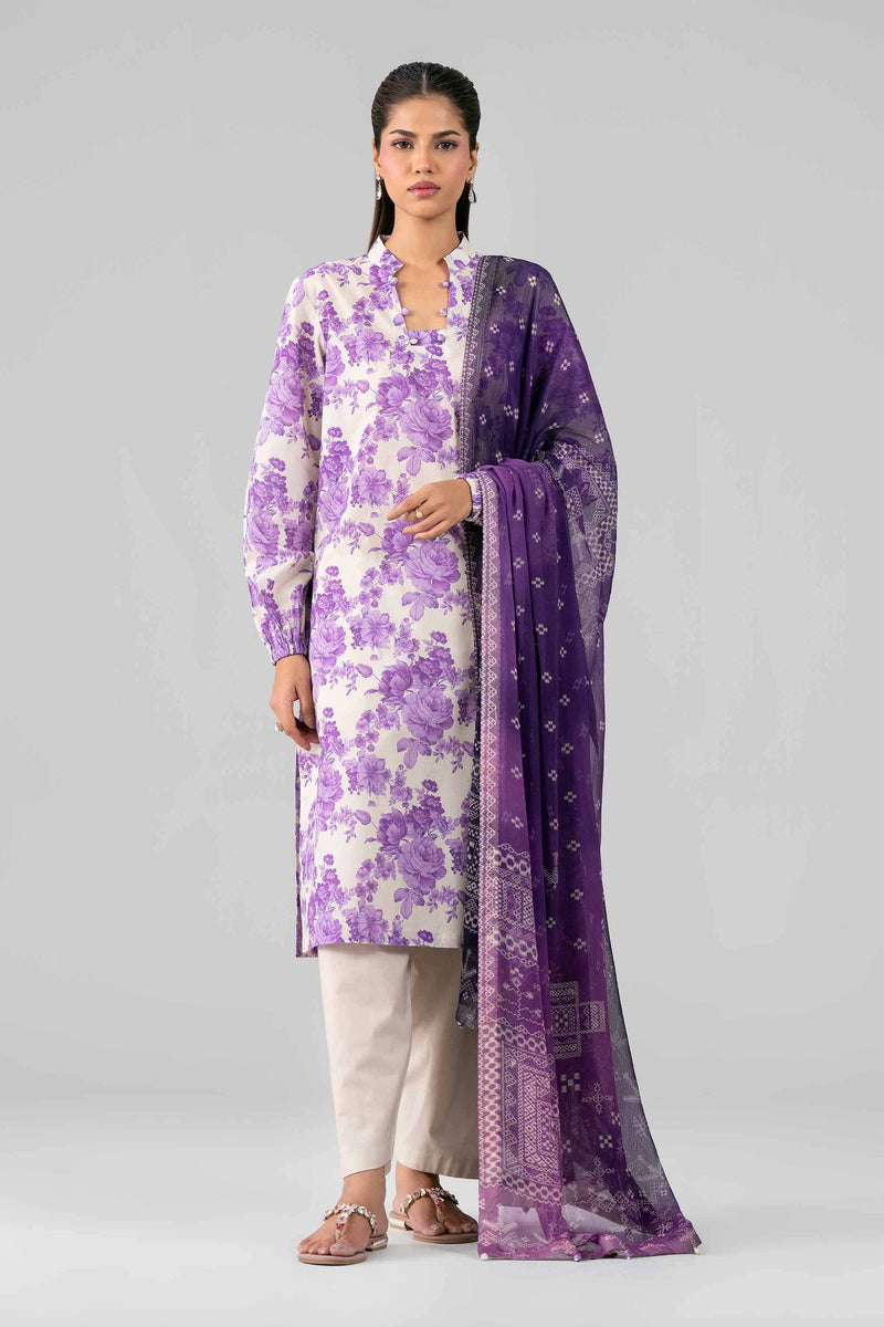 3 Piece - Digital Printed Suit - 42601766