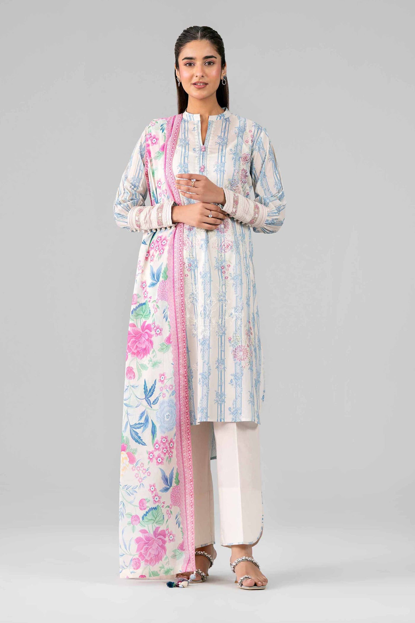 Natural Karandi Waistcoat