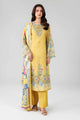 3 Piece Embroidered Organza Suit