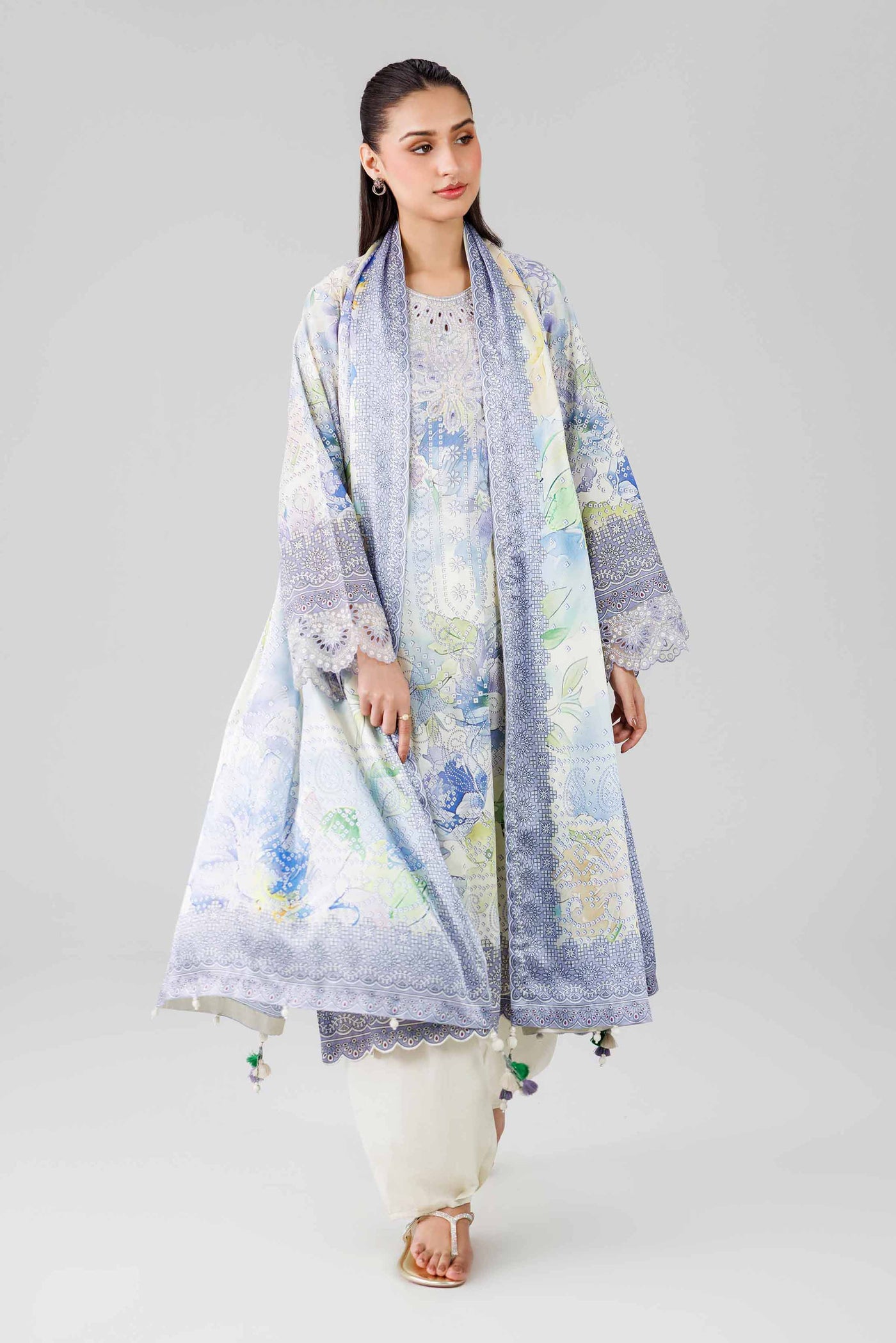 Embellished Net Fabric (1Pc) | LF-CH25-11