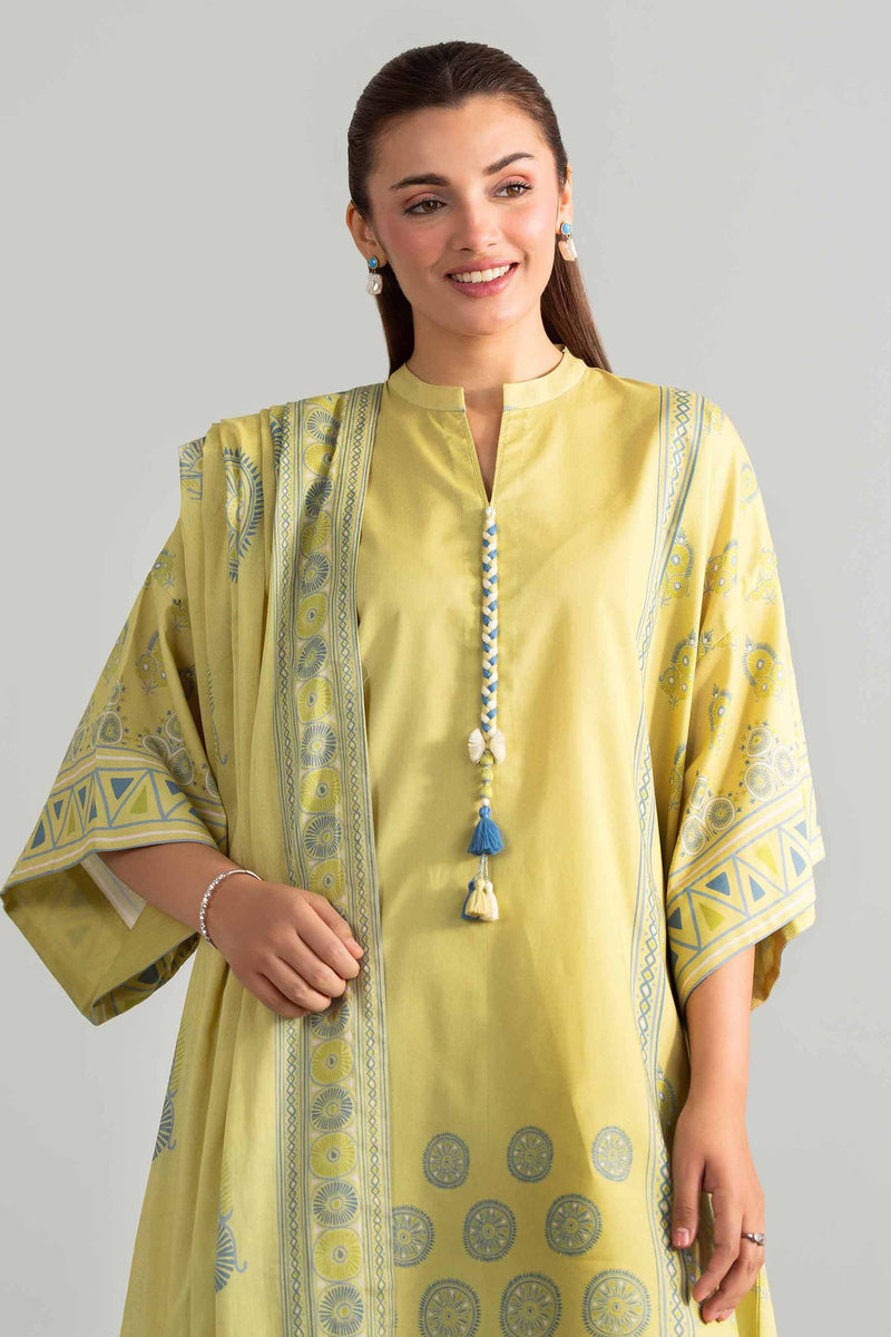 3 Piece - Digital Printed Suit - 42601844
