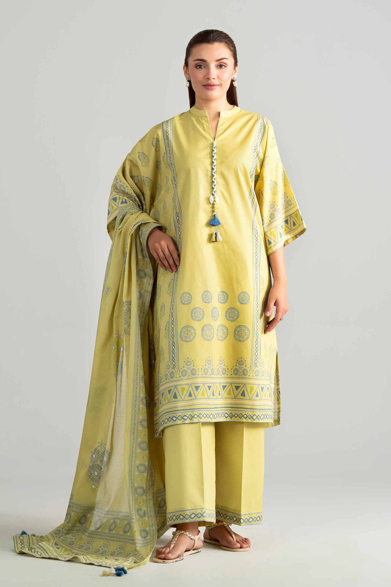 3 Piece - Digital Printed Suit - 42601844