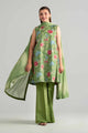 3 Piece Unstitched Embroidered Twill Linen Suit