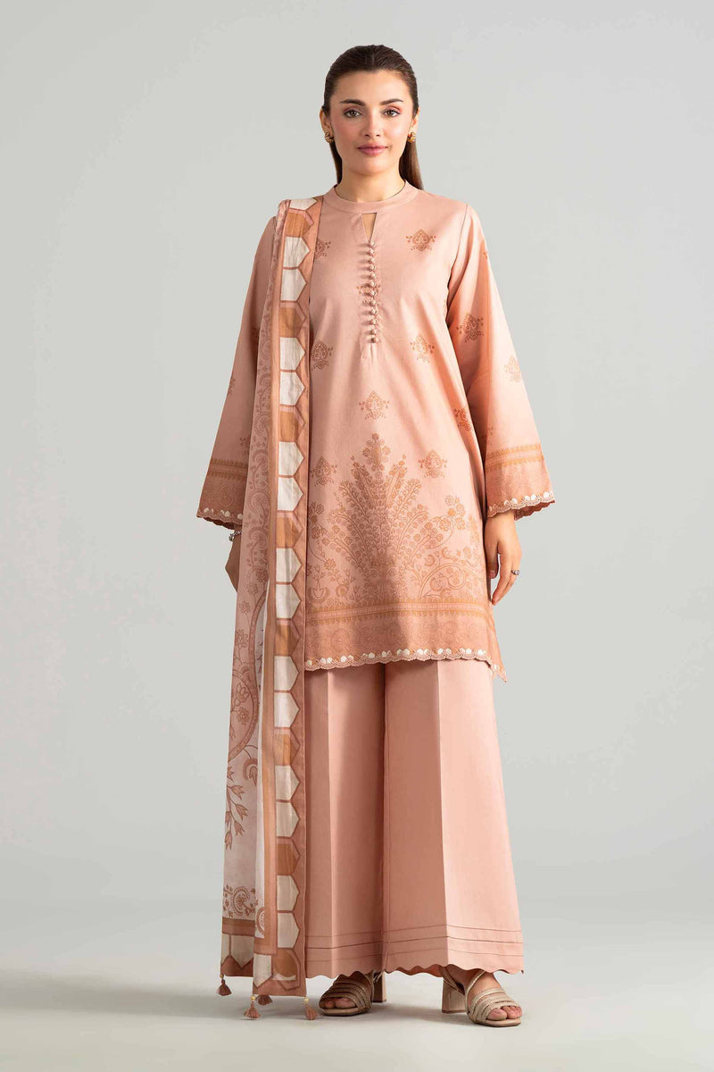 3 Piece - Digital Printed Suit - 42601848