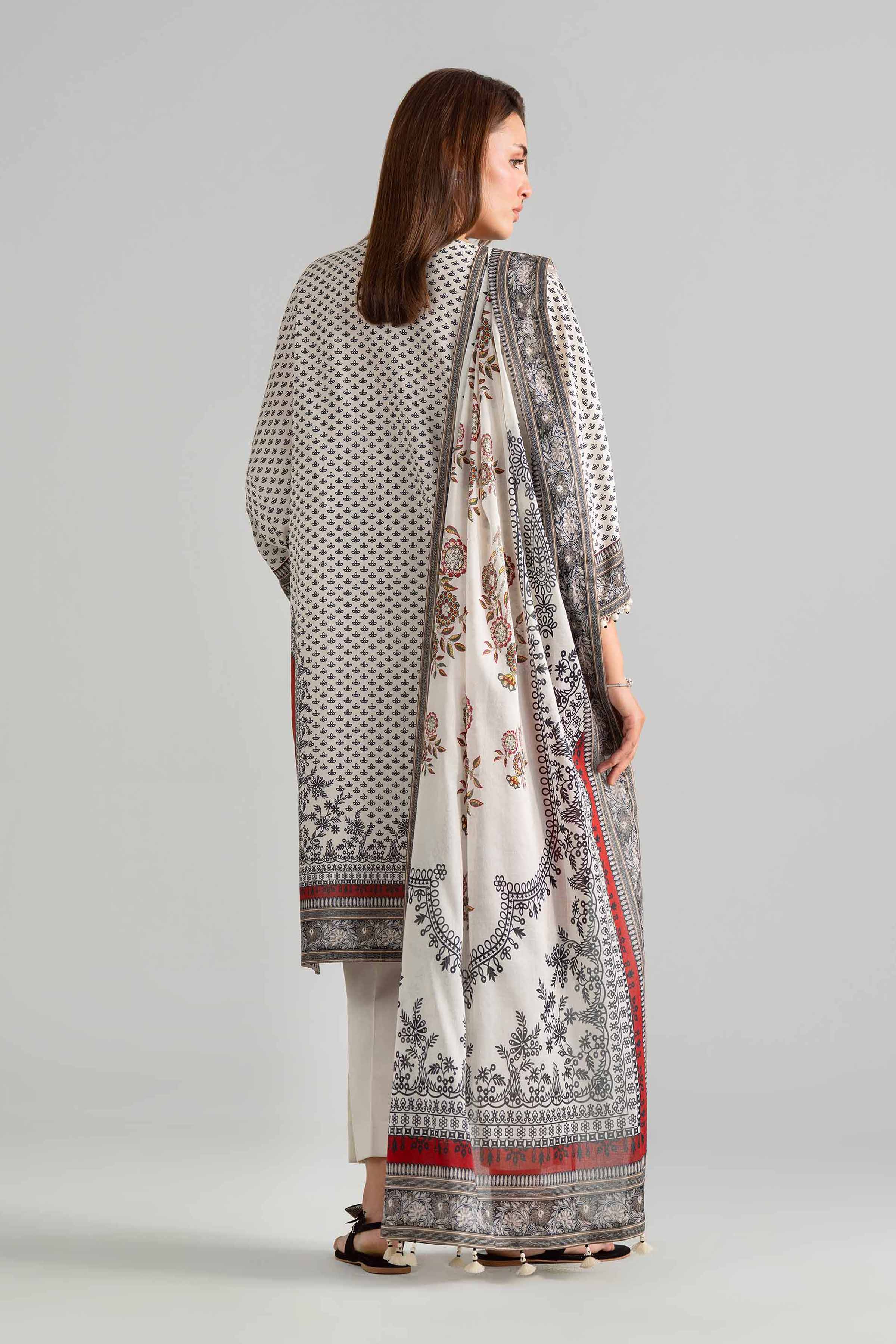 3 Piece - Digital Printed Suit - 42601849