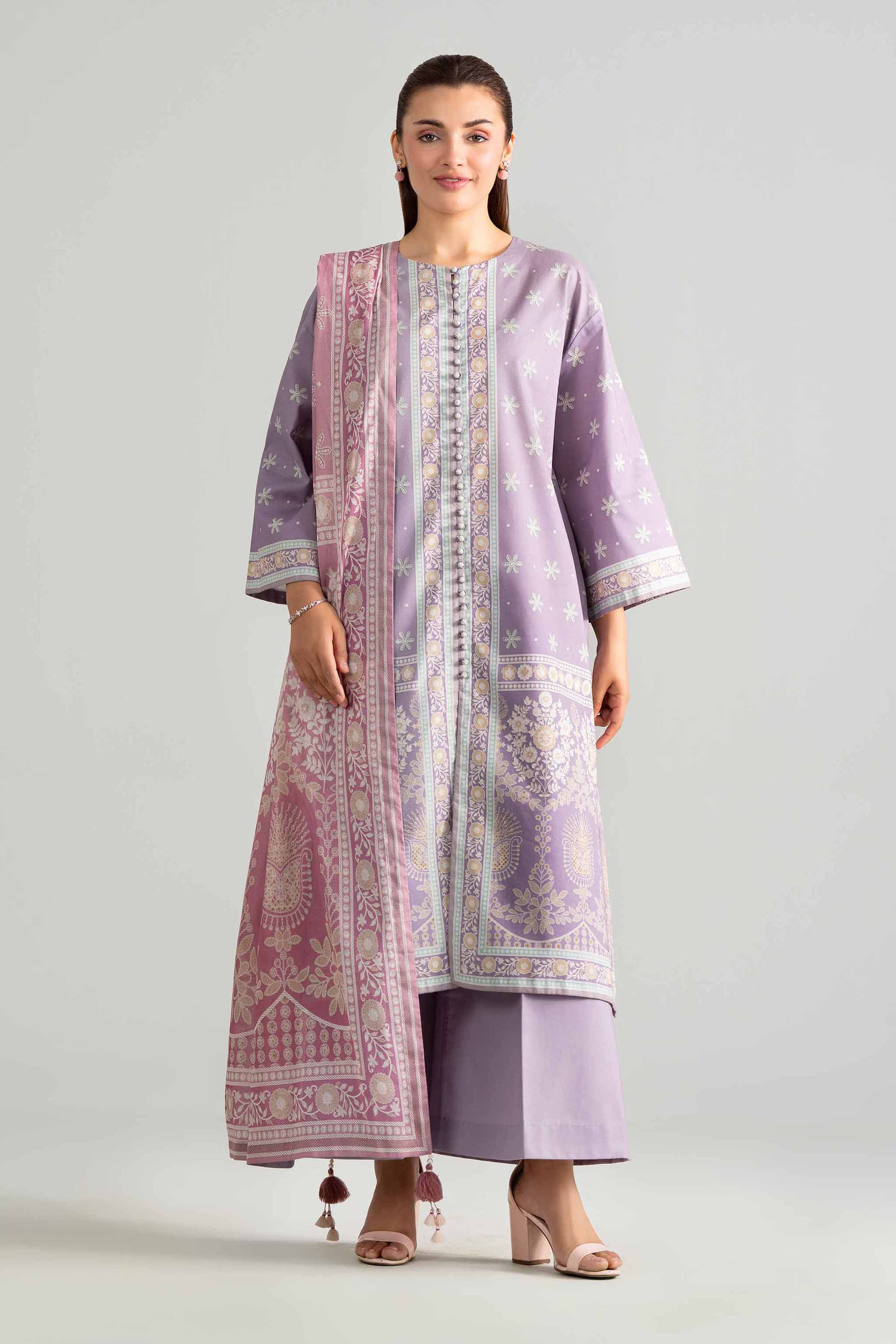 3 Piece - Digital Printed Suit - 42601851