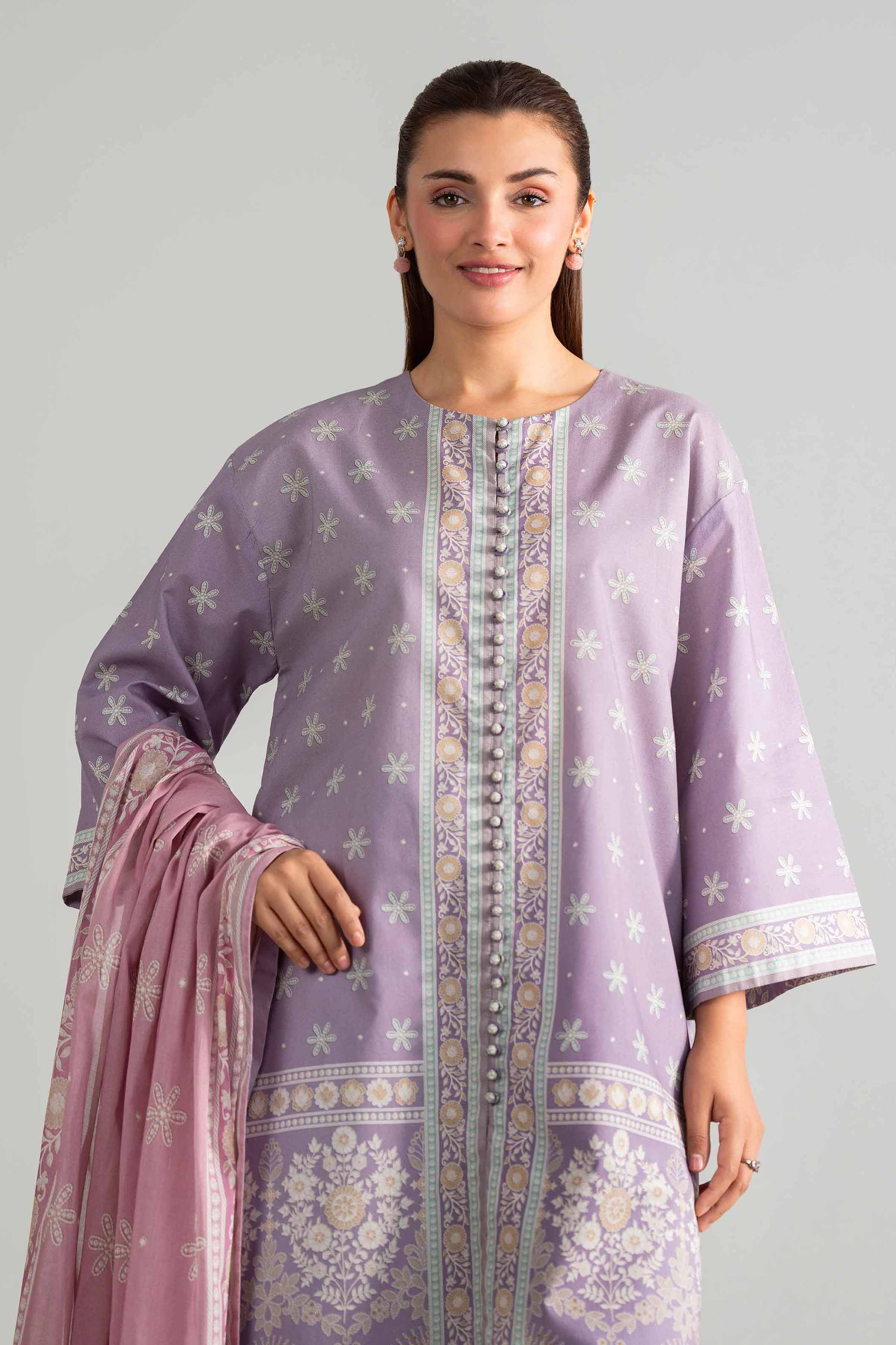 3 Piece - Digital Printed Suit - 42601851