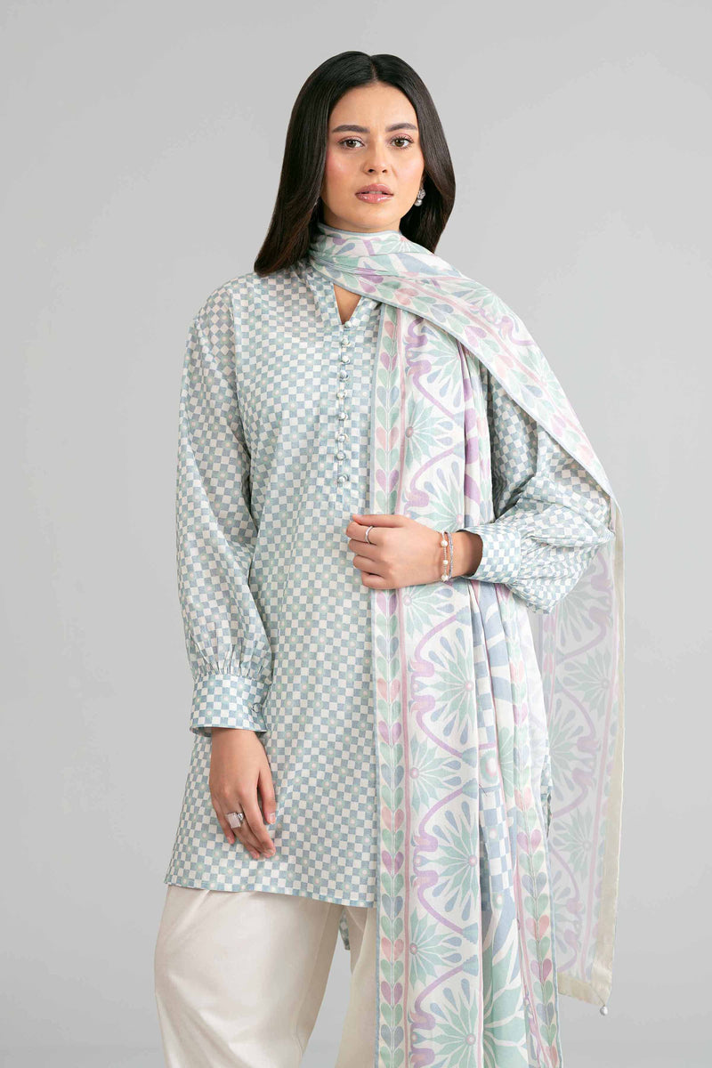 3 Piece - Printed Suit - 42601864