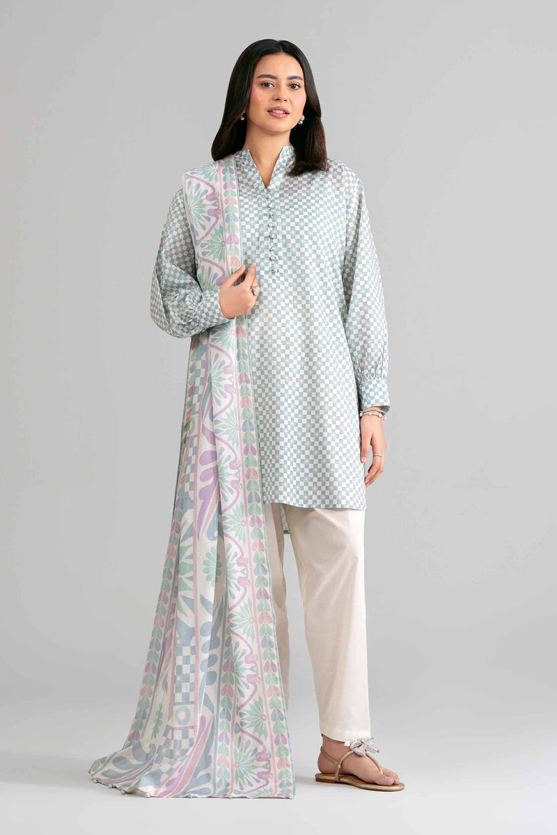 3 Piece - Printed Suit - 42601864