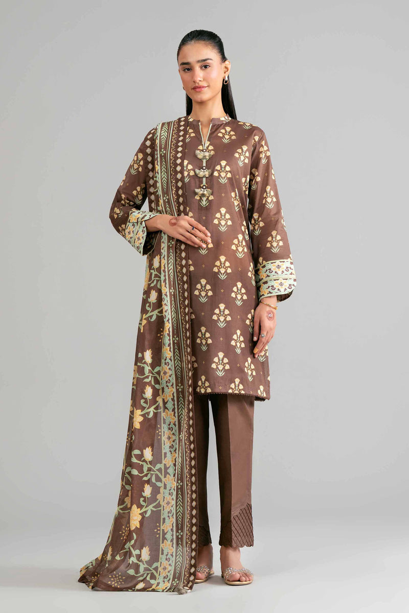 3 Piece - Printed Suit - 42601867