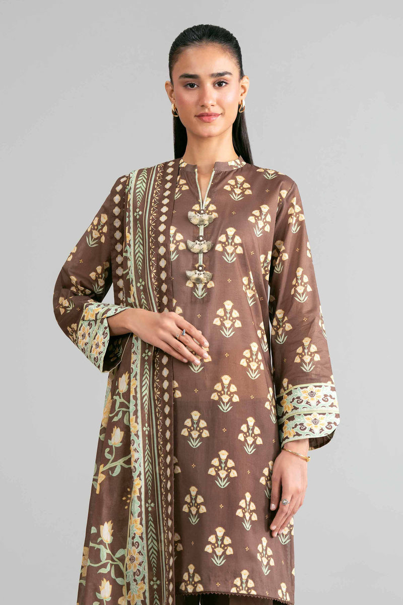 3 Piece - Printed Suit - 42601867
