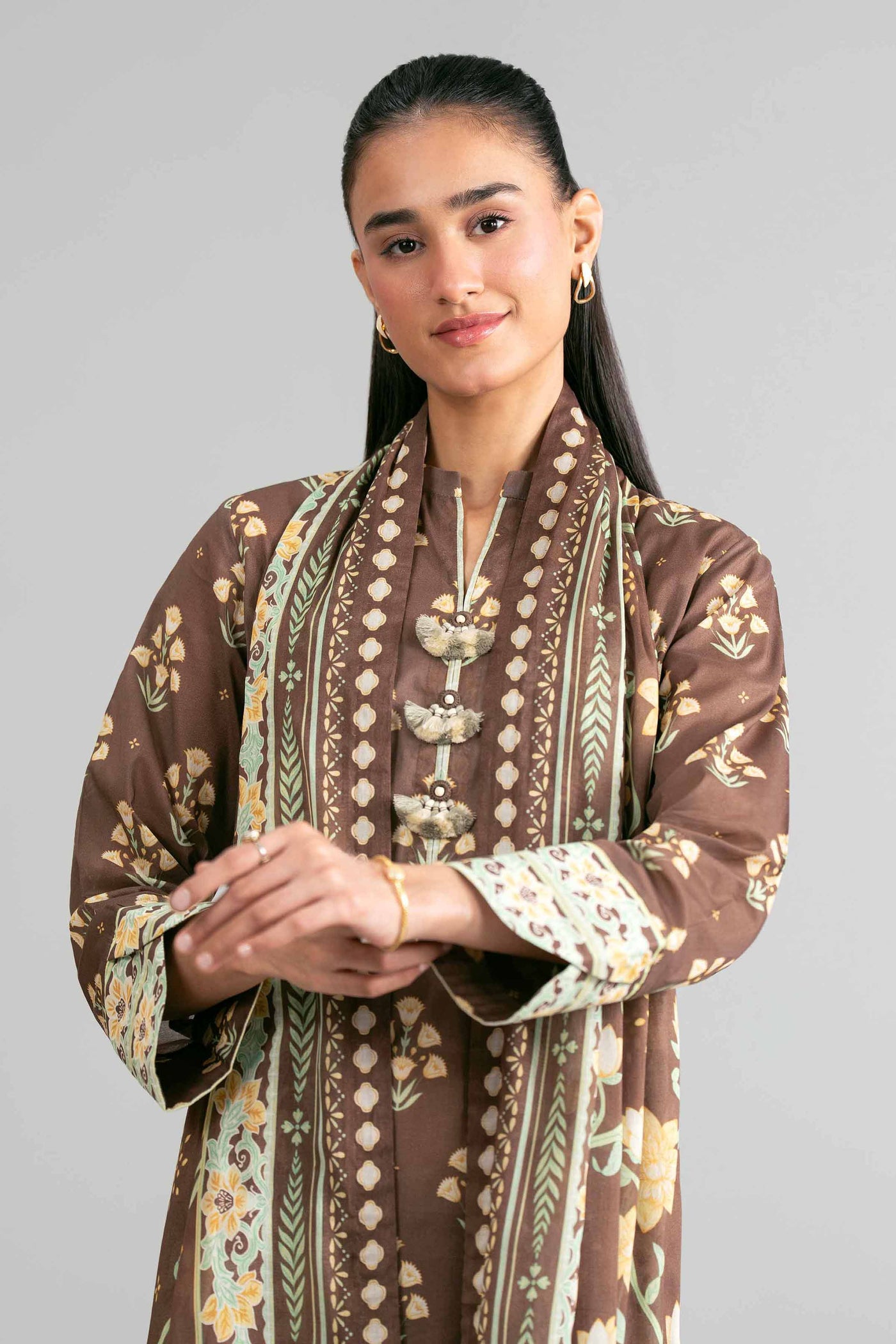 Nova Yarn Dyed Khaddar Kurta