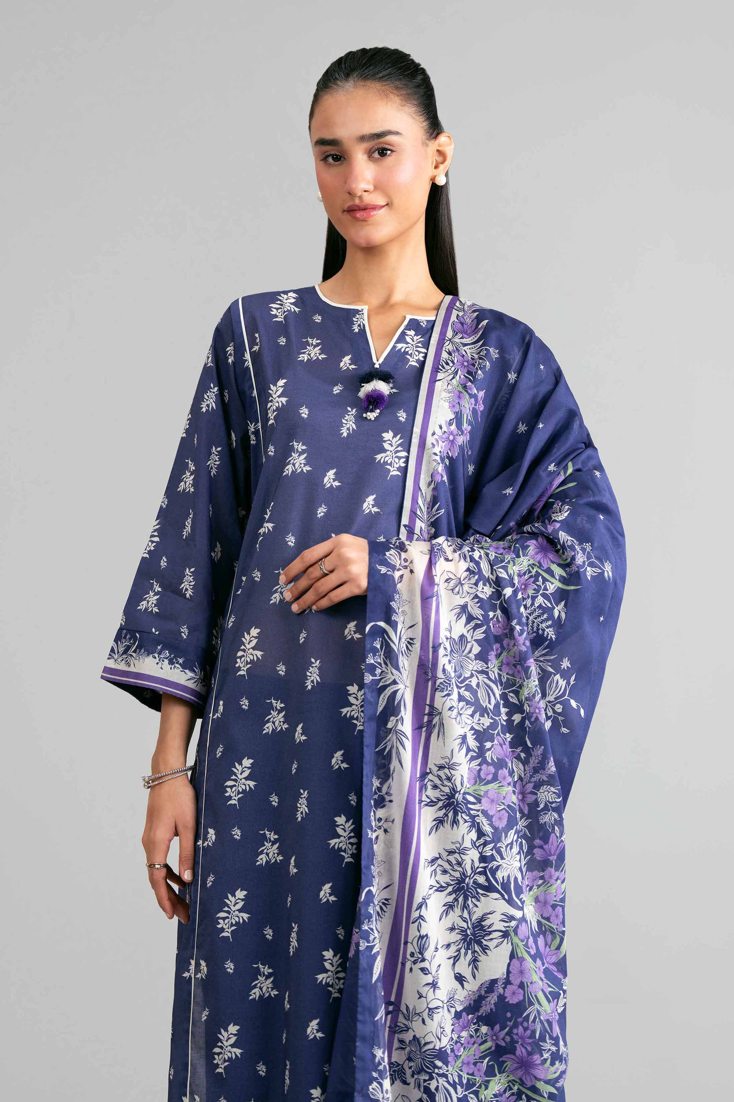 3 Piece - Printed Suit - 42601873