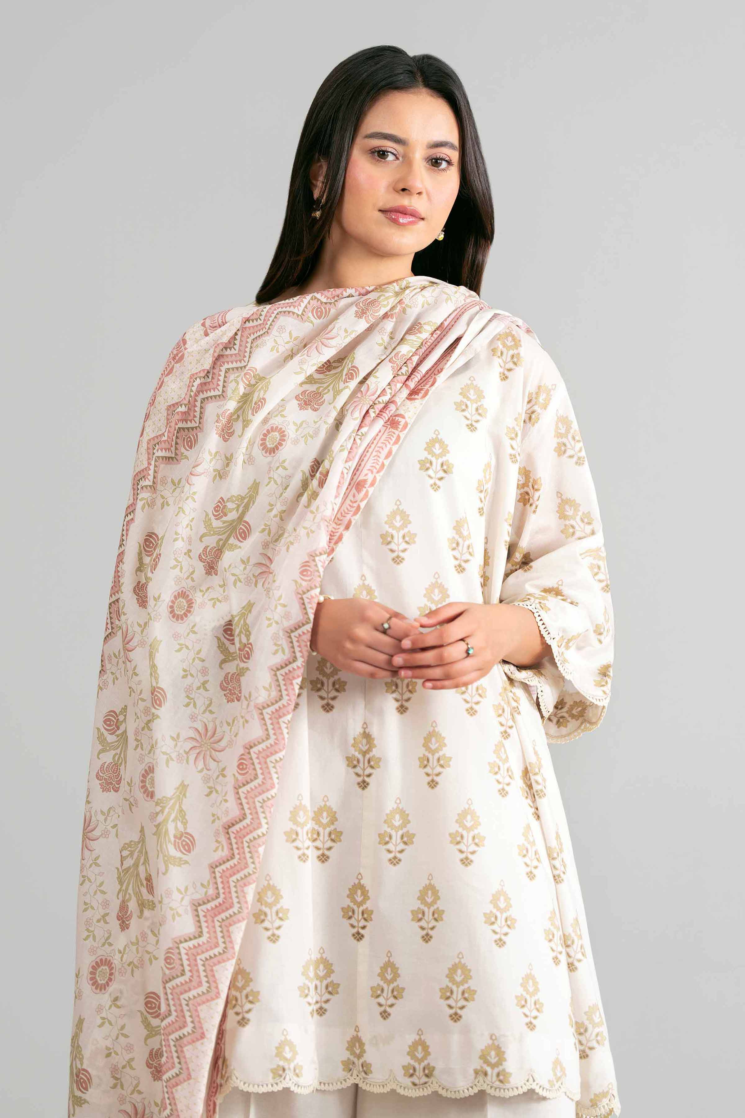 3 Piece - Printed Suit - 42601874