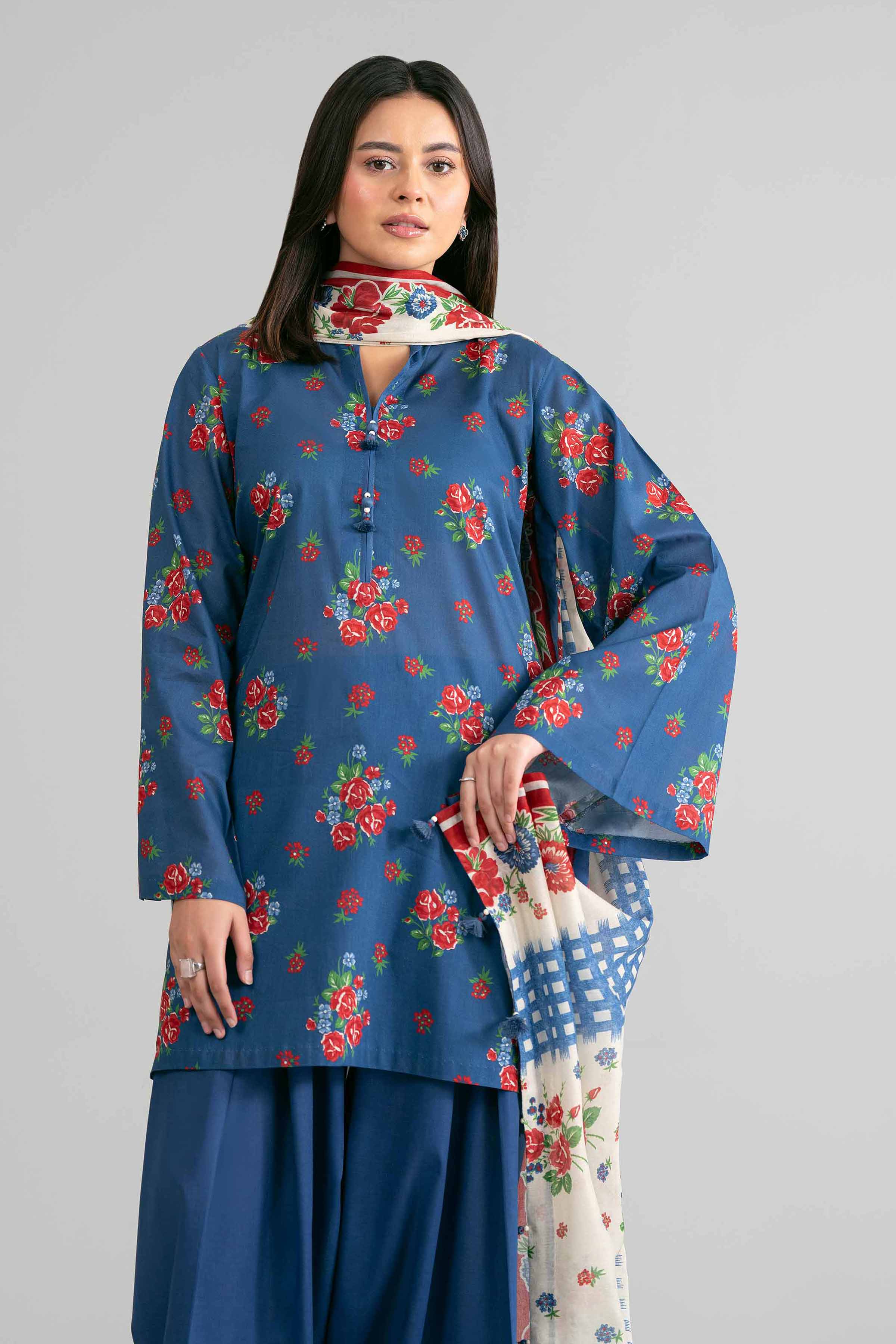 3 Piece - Printed Suit - 42601879