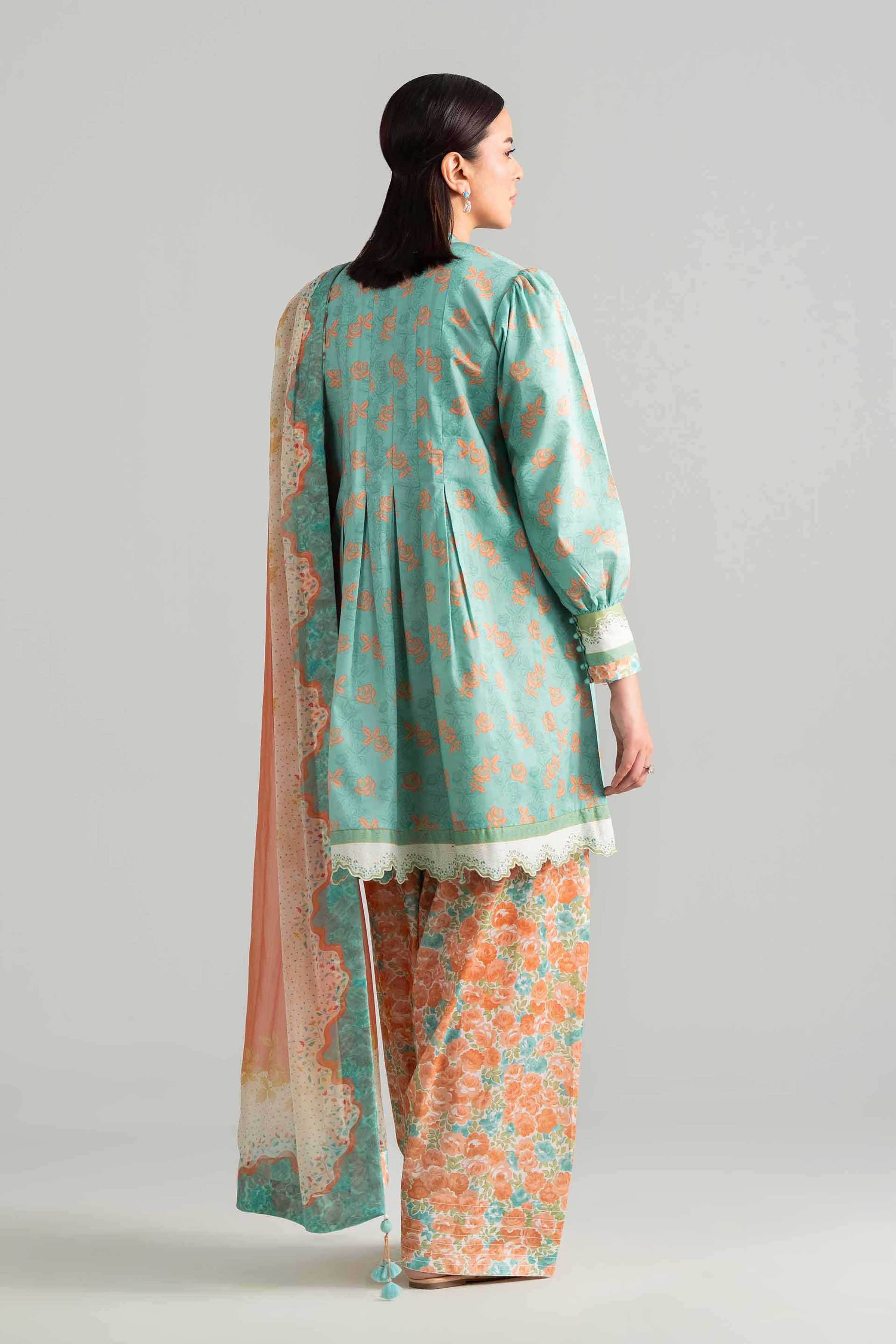 3 Piece - Digital Printed Suit - 42601894