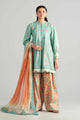 3 Piece Embroidered Velvet Suit