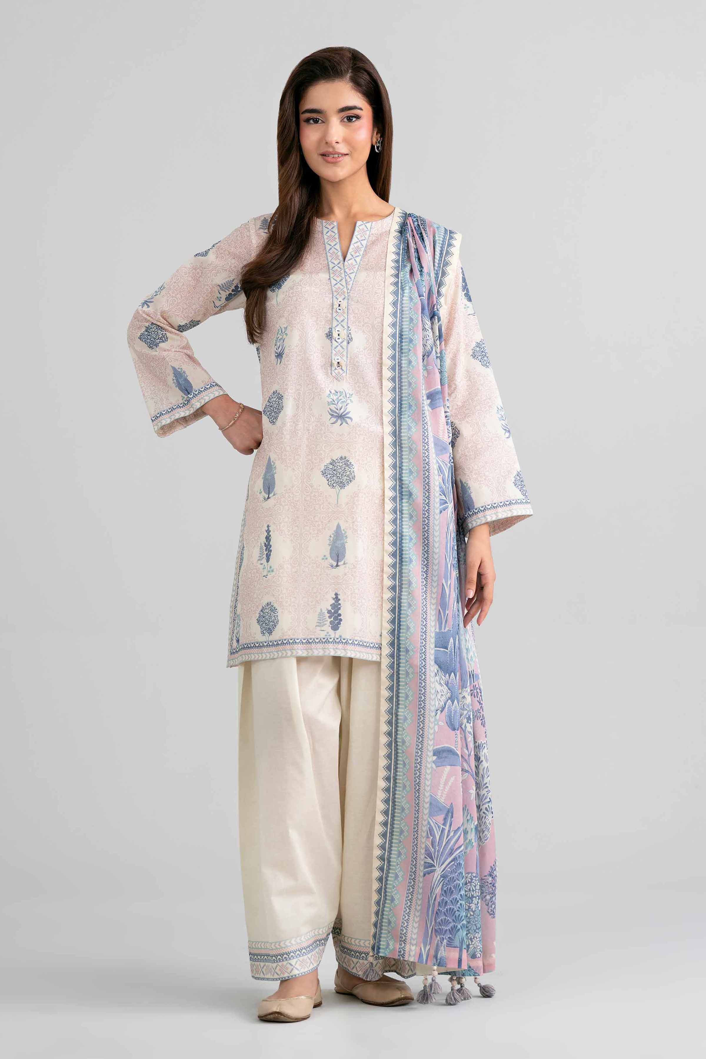3 Piece - Printed Suit - 42601977