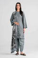 3 Piece - Digital Printed Embroidered Suit - 42601987