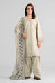 3 Piece - Digital Printed Embroidered Suit - 42601992