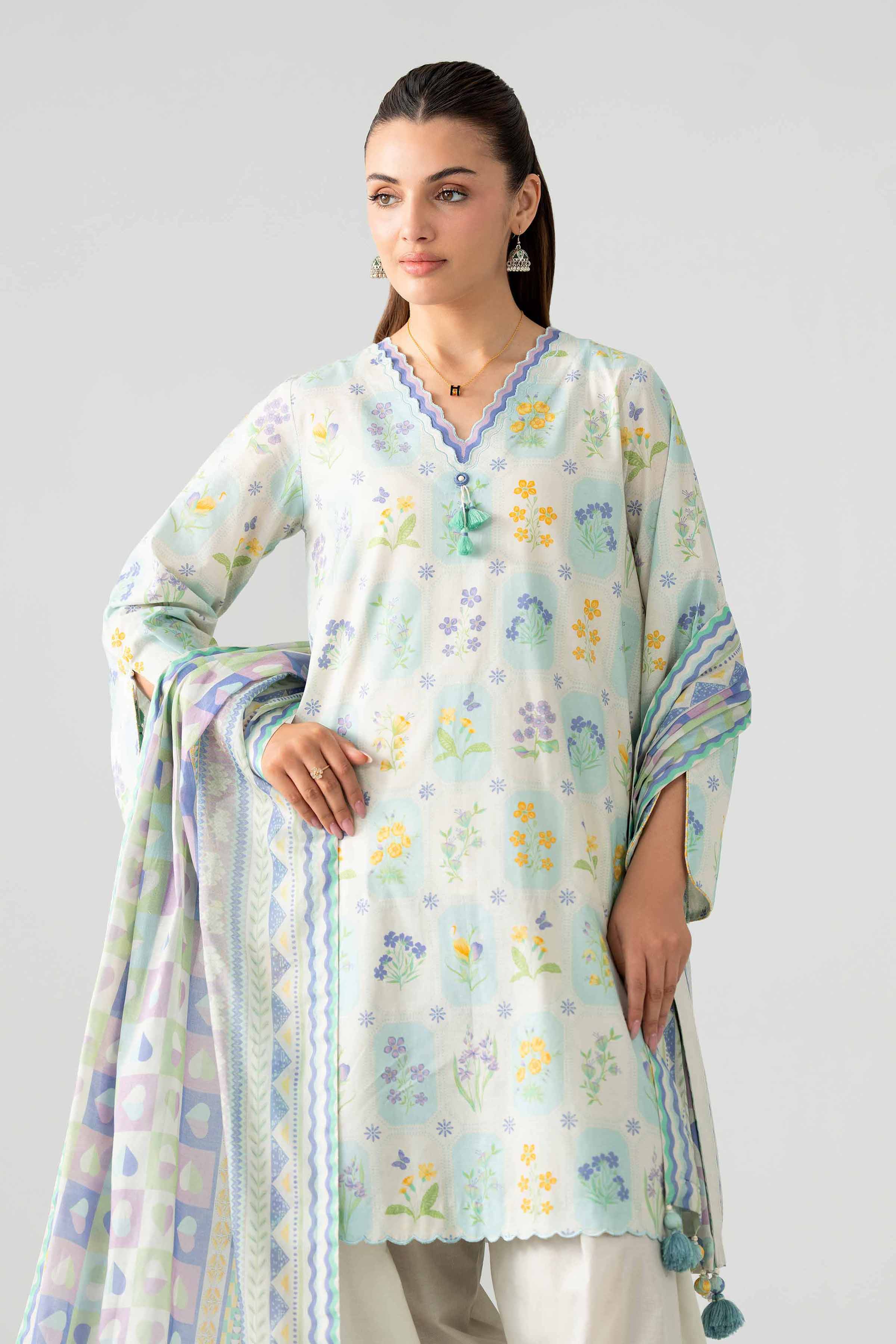 3 Piece - Printed Suit - 42602025