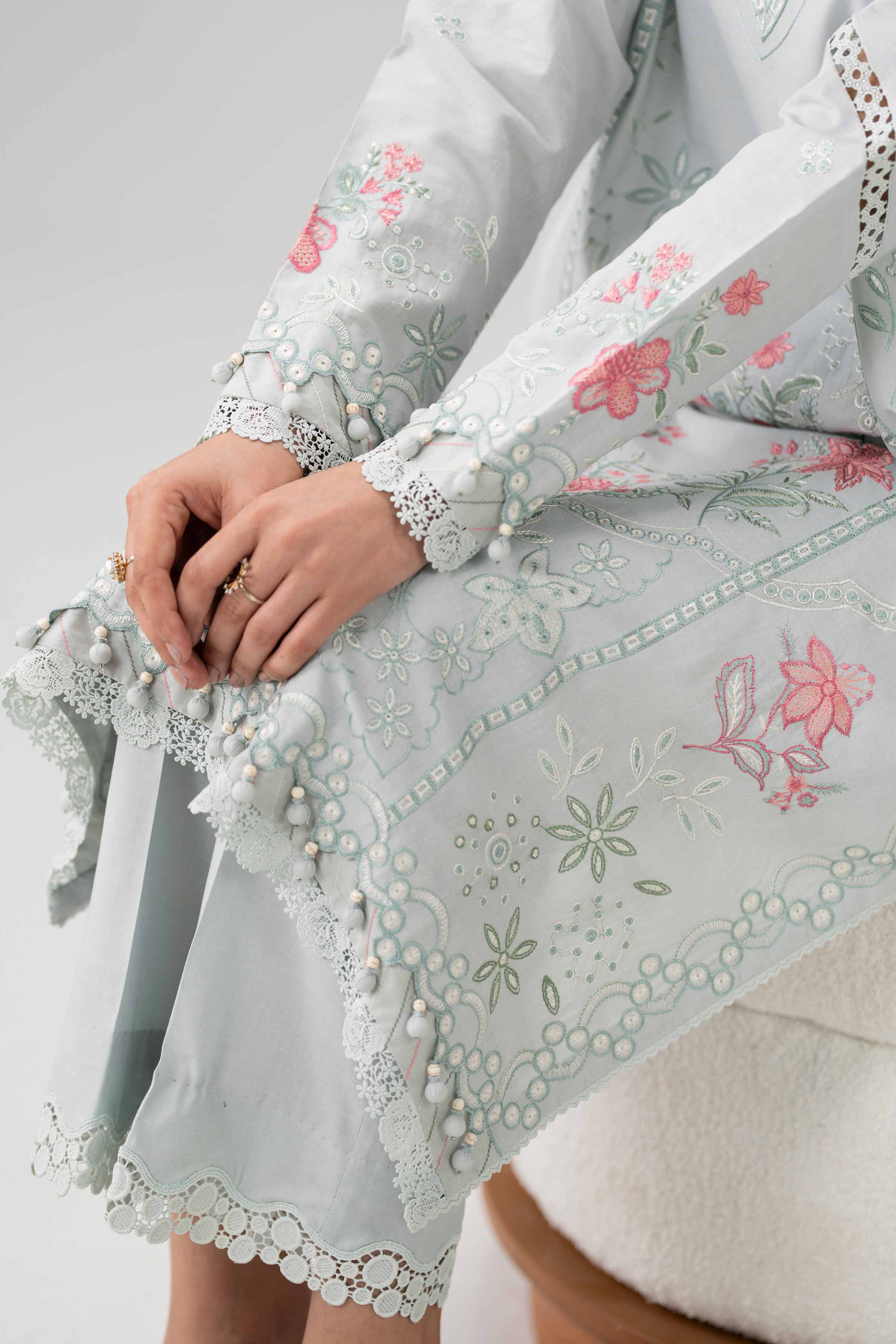 2 Piece - Embroidered Suit - 42602075