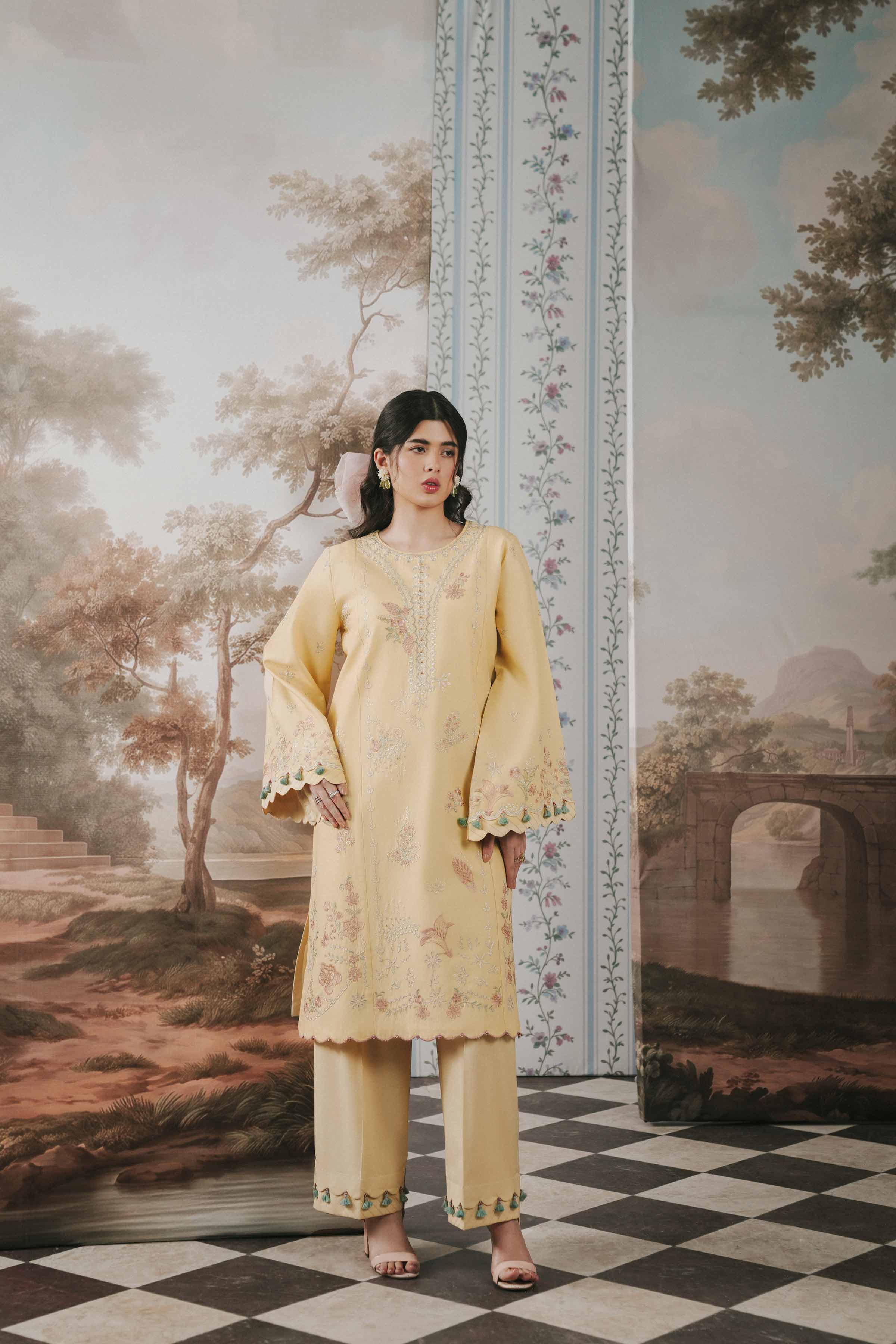 2 Piece - Embroidered Suit - 42602083