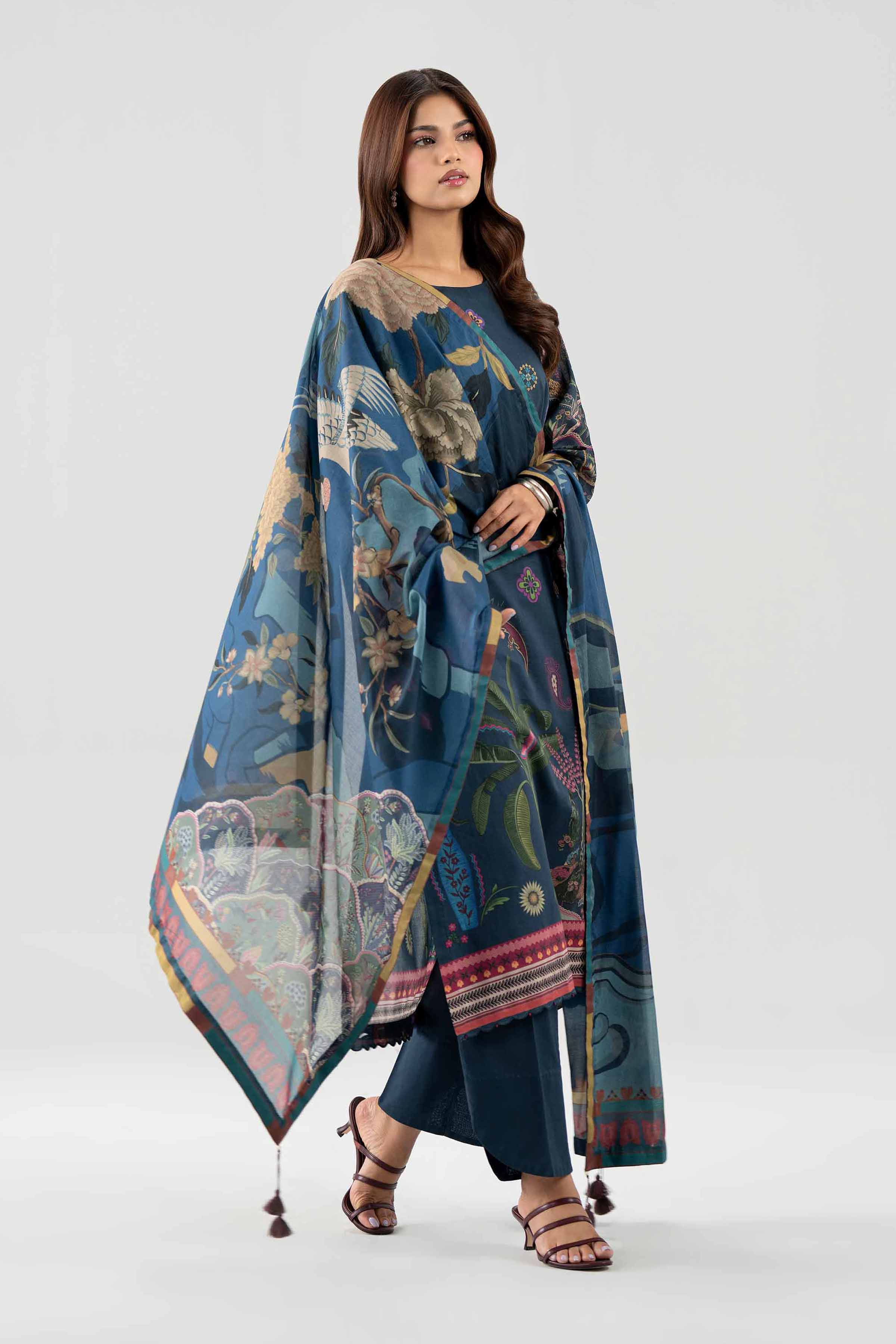 3 Piece - Digital Printed Suit - 42602104