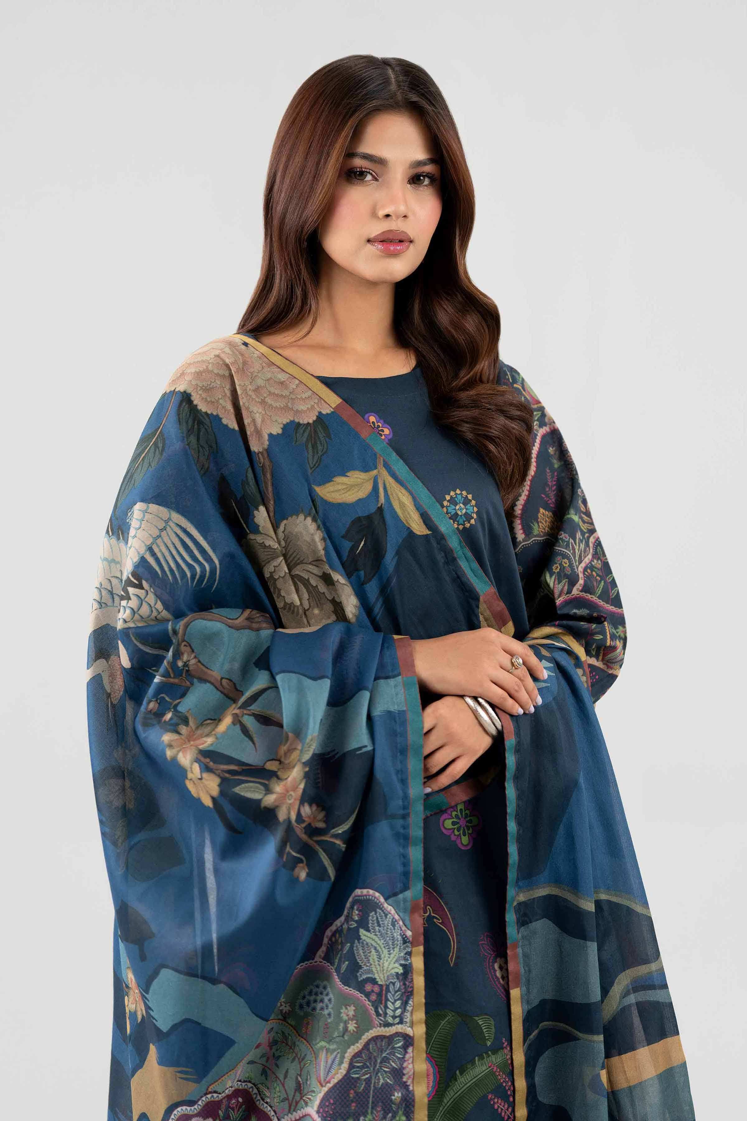 3 Piece - Digital Printed Suit - 42602104