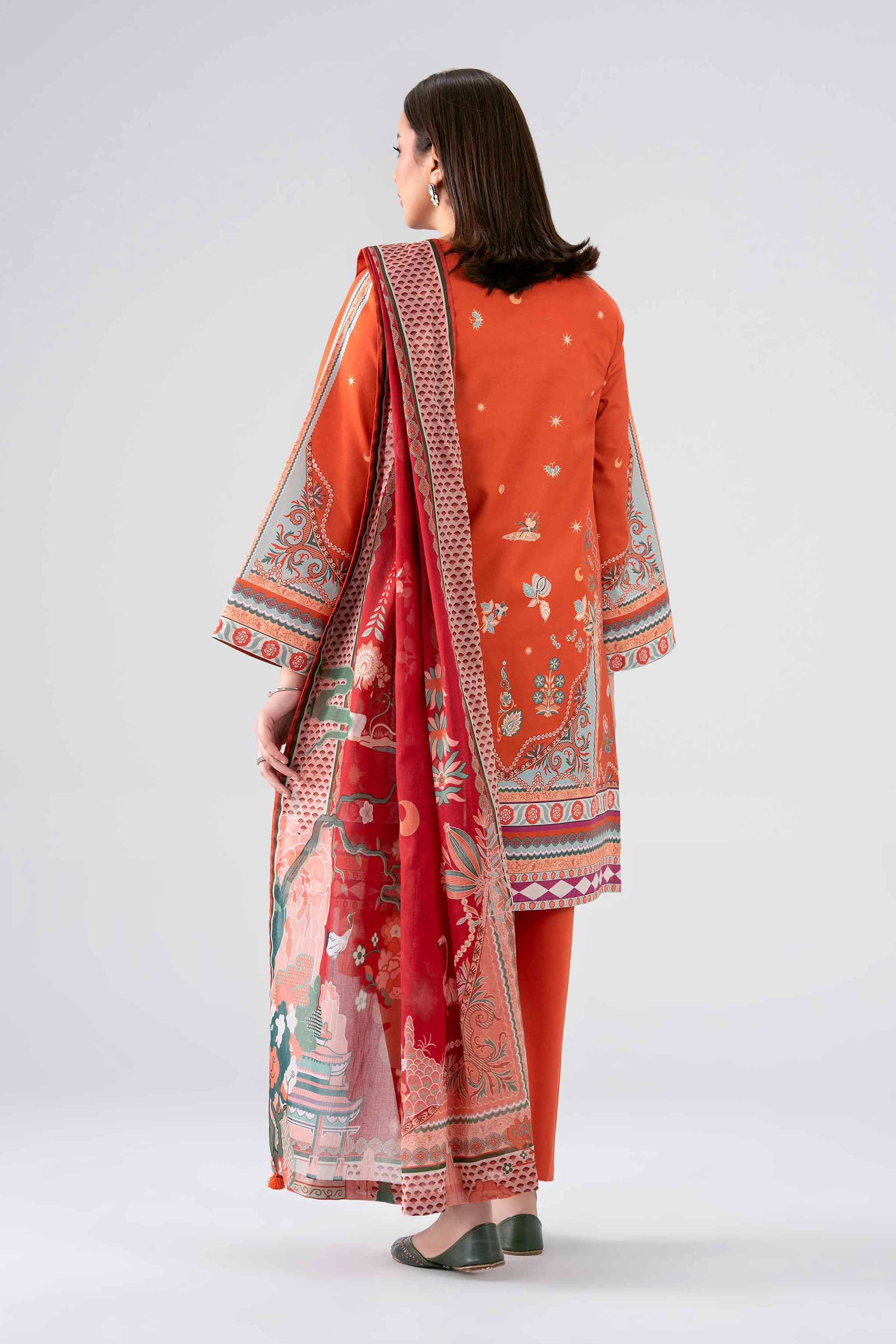 3 Piece - Digital Printed Suit - 42602105