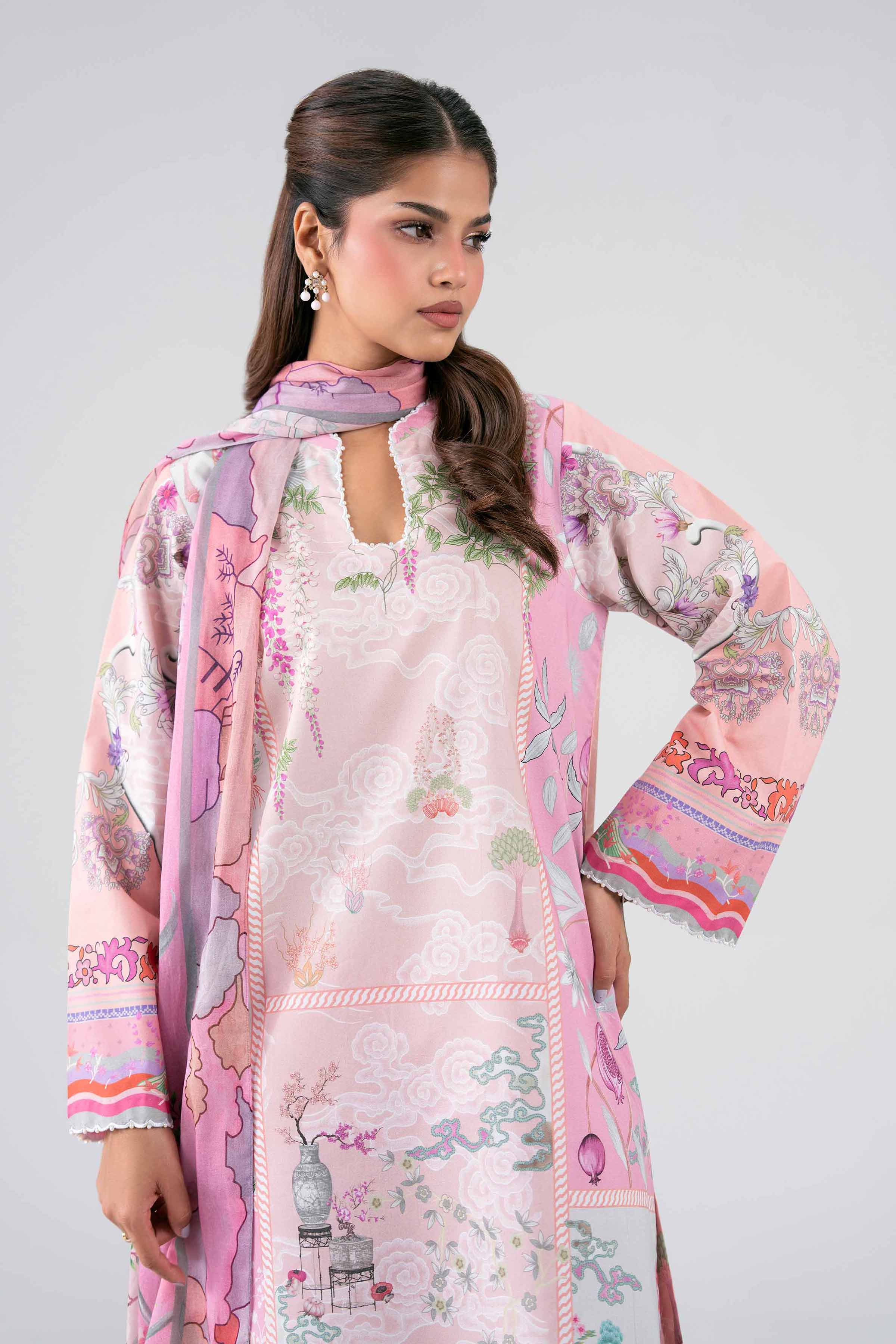 3 Piece - Digital Printed Suit - 42602107