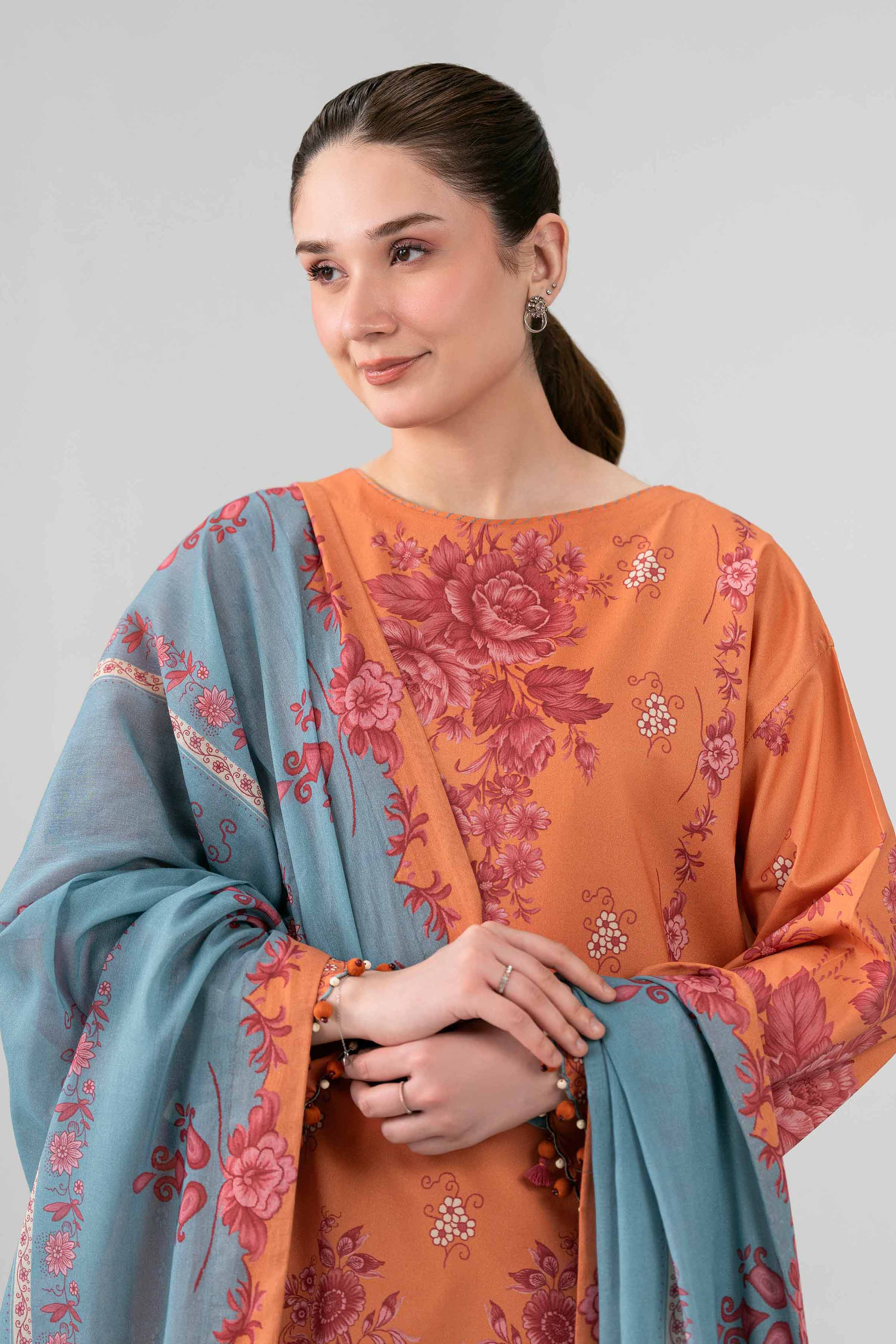 3 Piece - Digital Printed Suit - 42602109