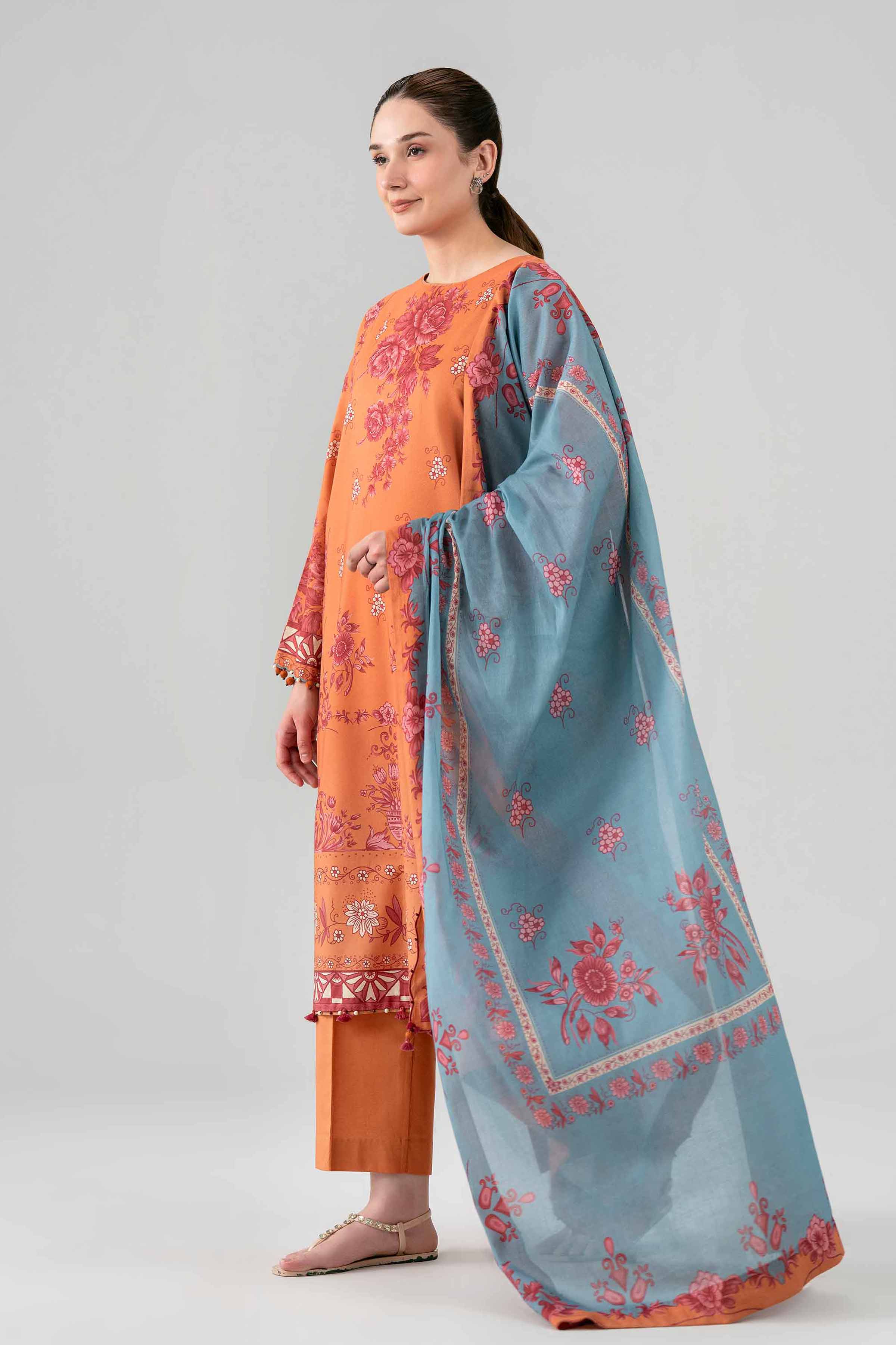 3 Piece - Digital Printed Suit - 42602109