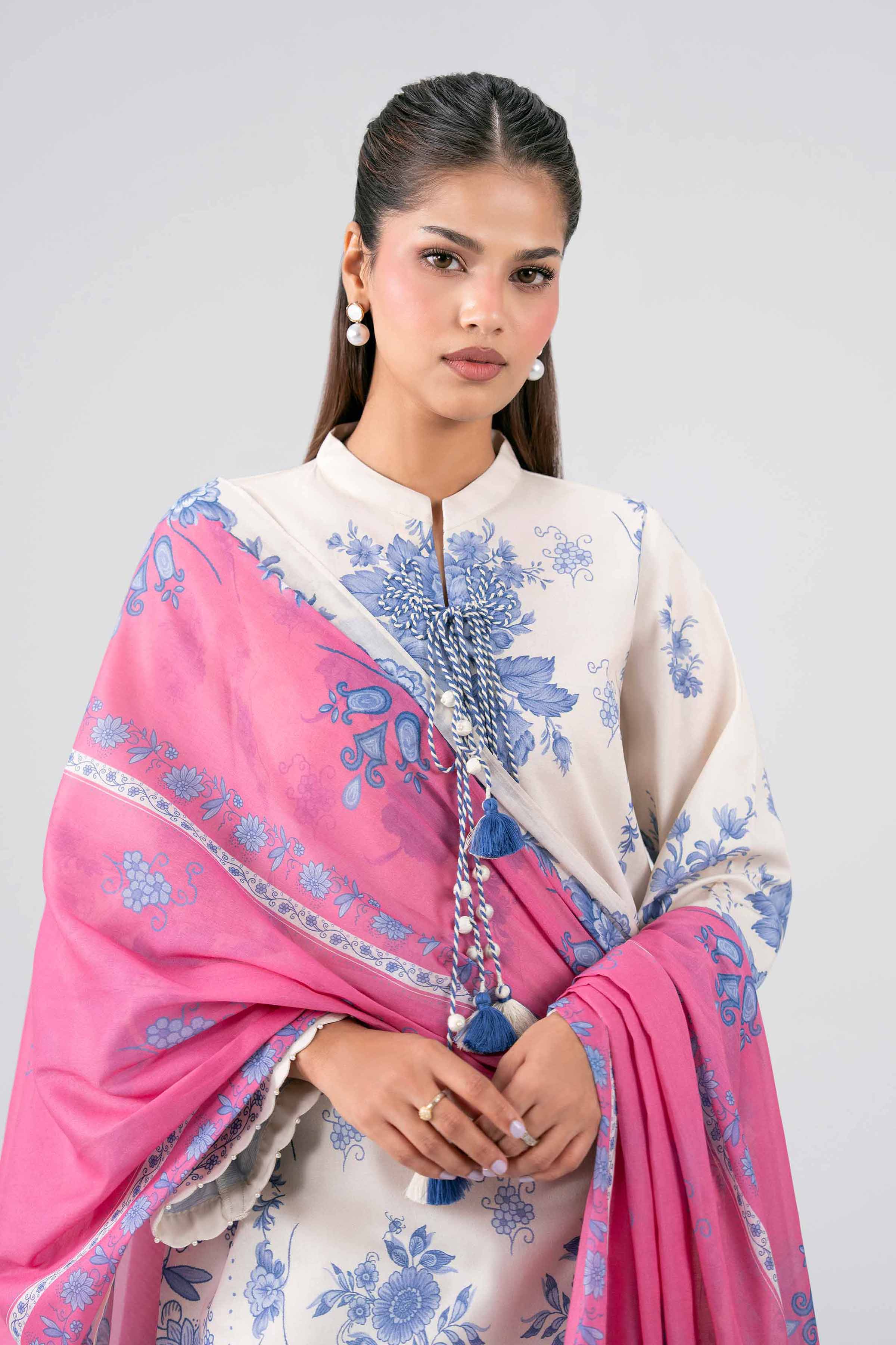3 Piece - Digital Printed Suit - 42602111