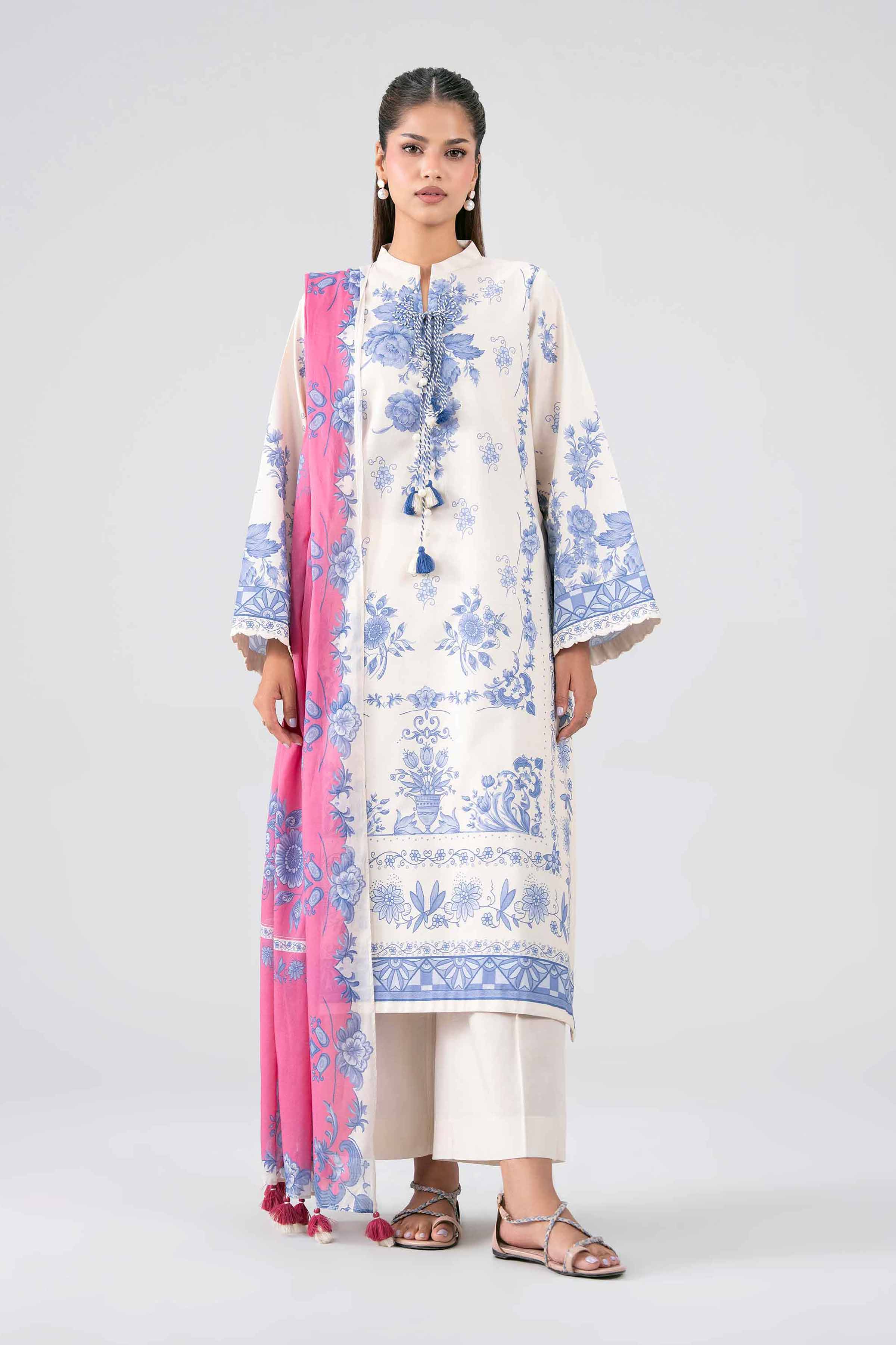 3 Piece - Digital Printed Suit - 42602111