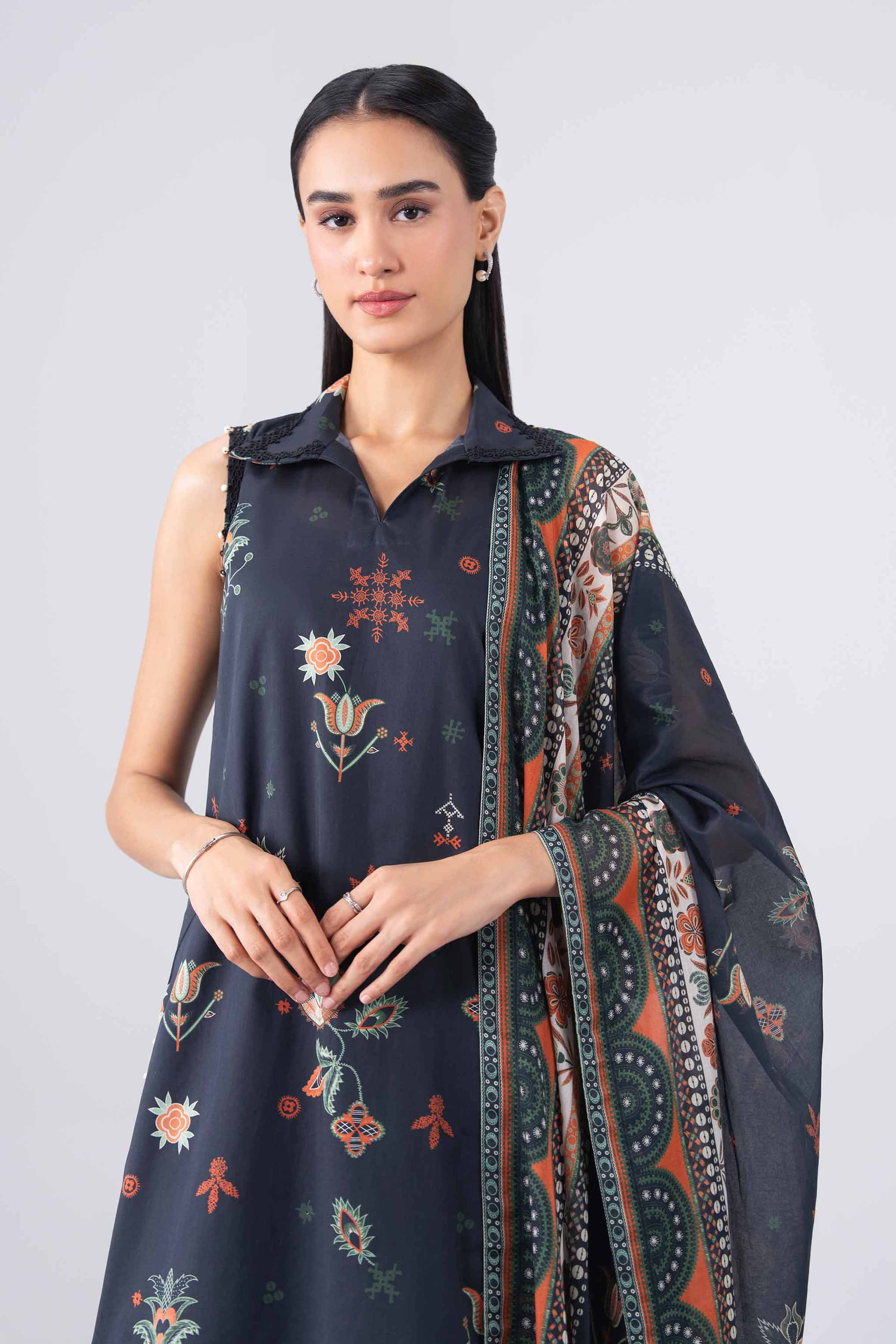 3 Piece - Printed Suit - 42602125