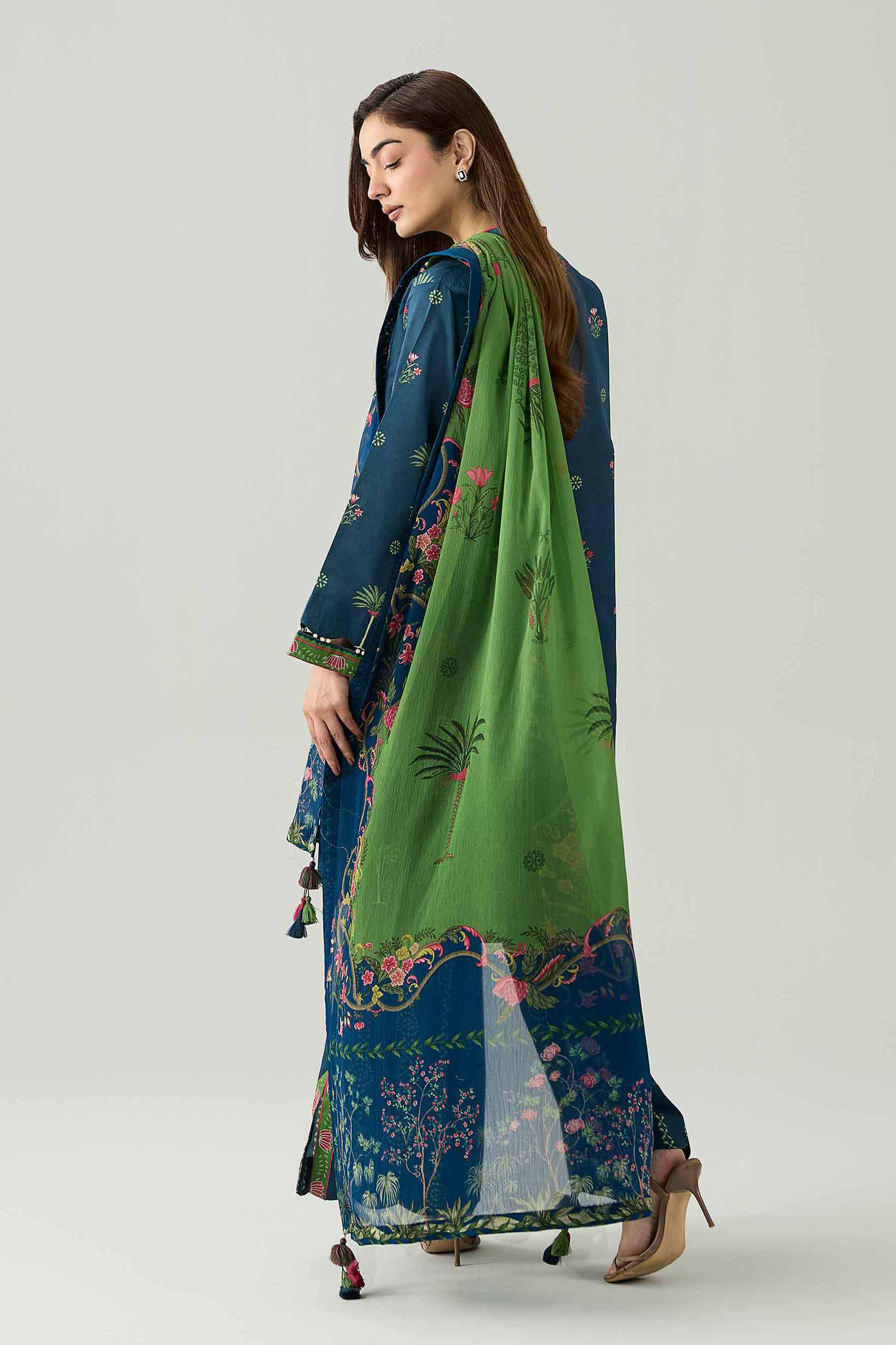 3 Piece - Digital Printed Suit - 42602190