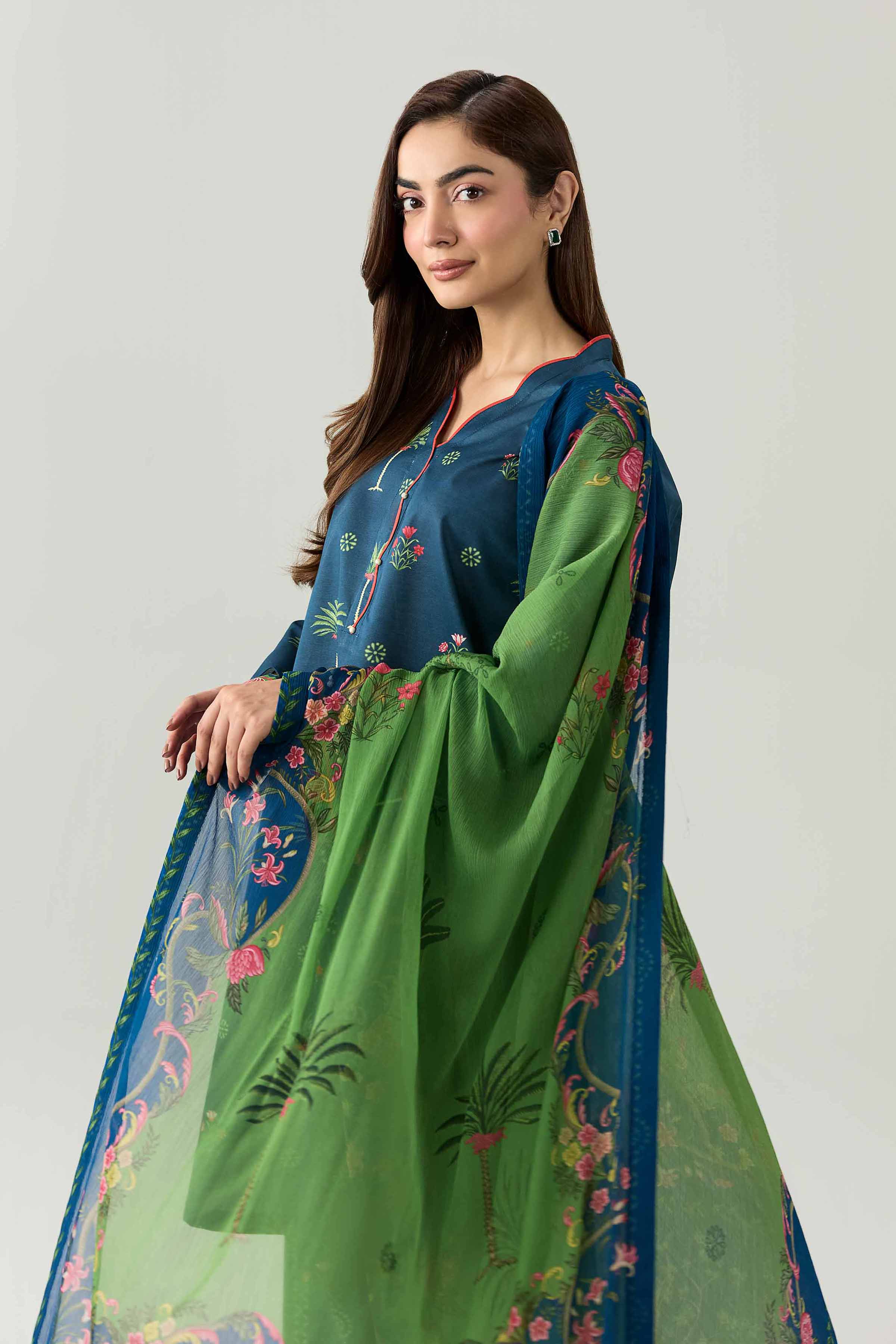 3 Piece - Digital Printed Suit - 42602190