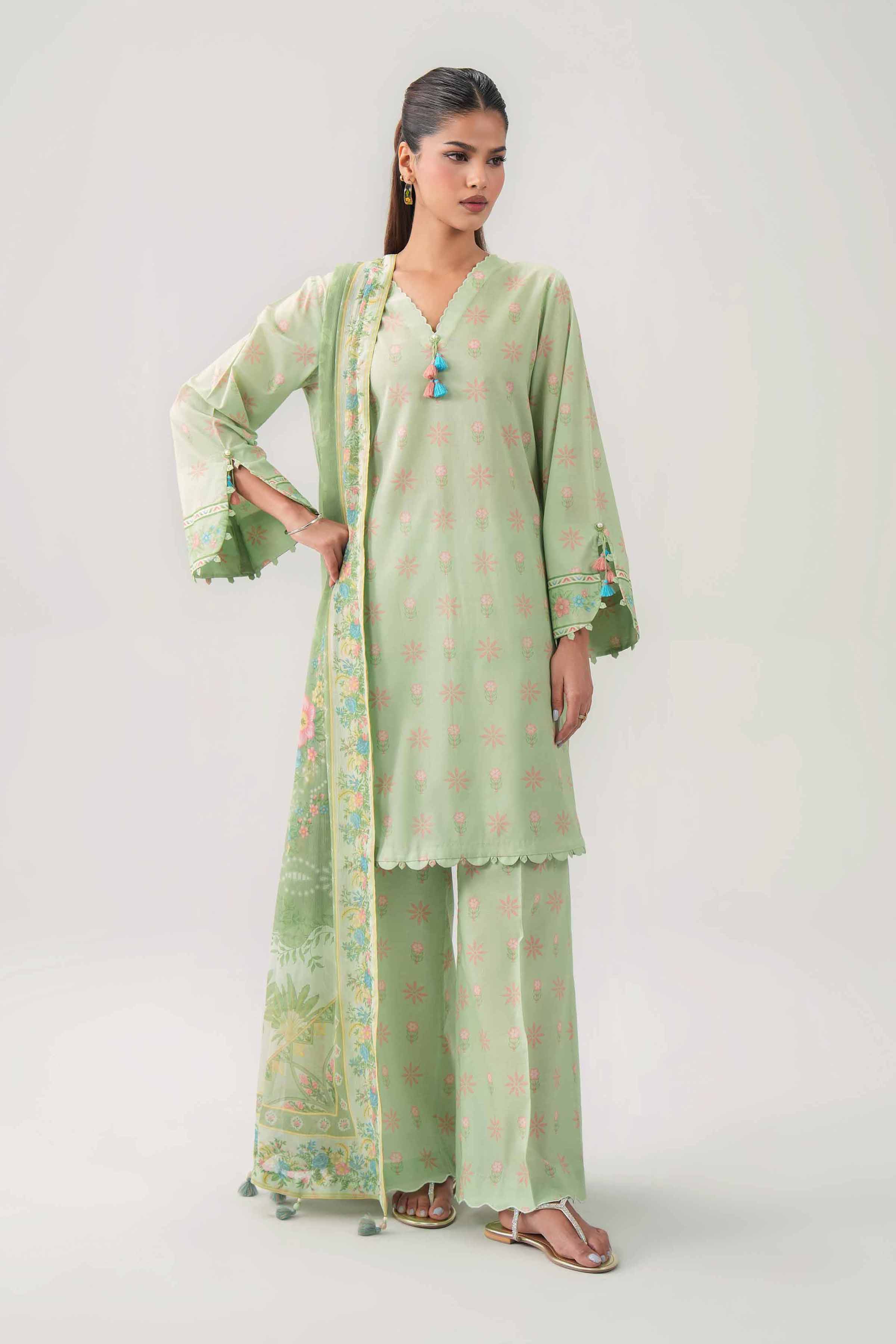 3 Piece - Digital Printed Suit - 42602193