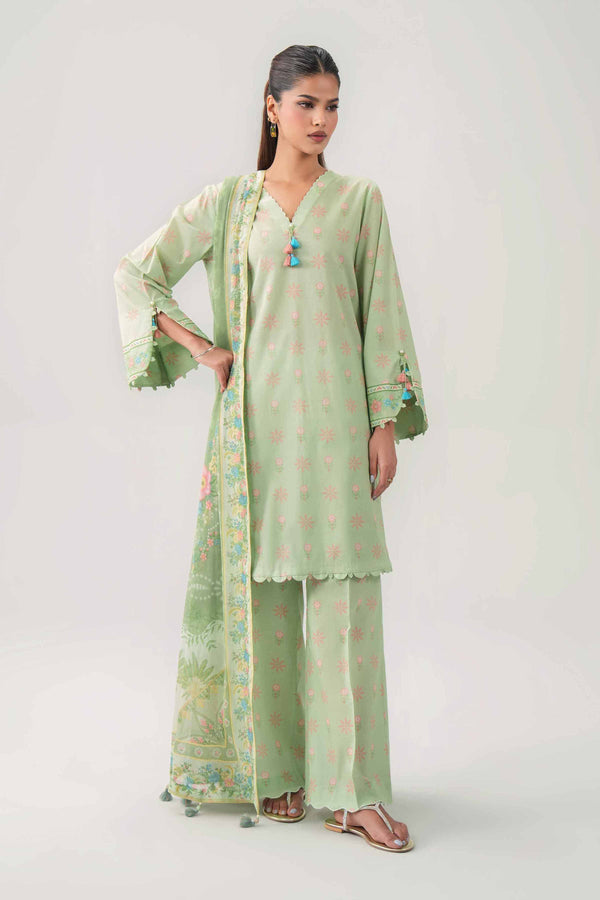 3 Piece - Digital Printed Suit - 42602193